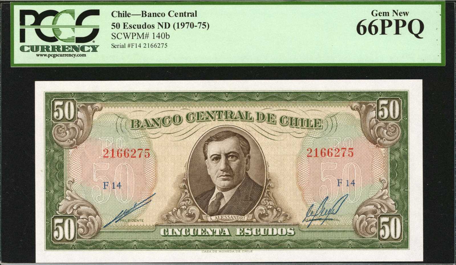 image for: Chile  50 escudos(B275d)