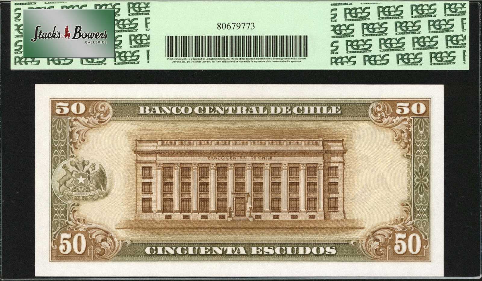 image for: Chile  50 escudos(B275e)