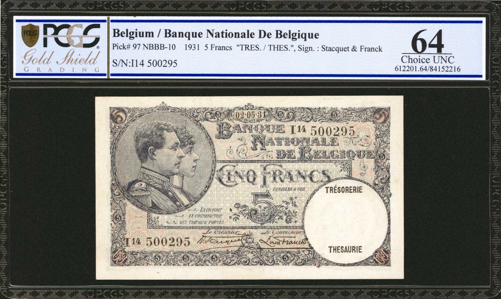 image for: Belgium  50 francs / 10 belgas (B557a)