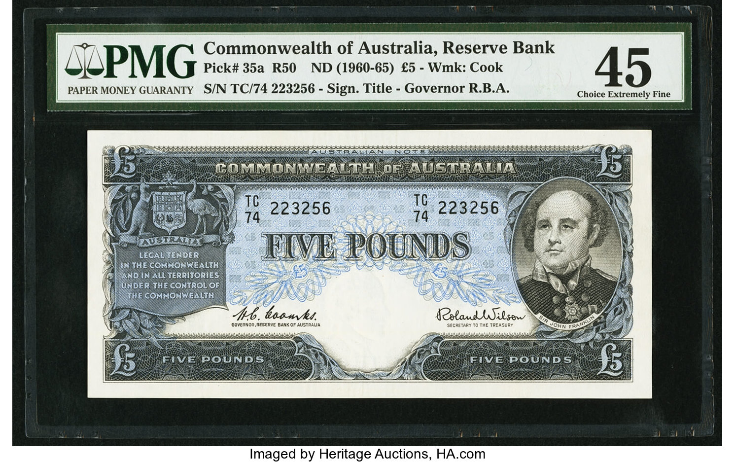 image for: Australia  5 pounds(B203az)