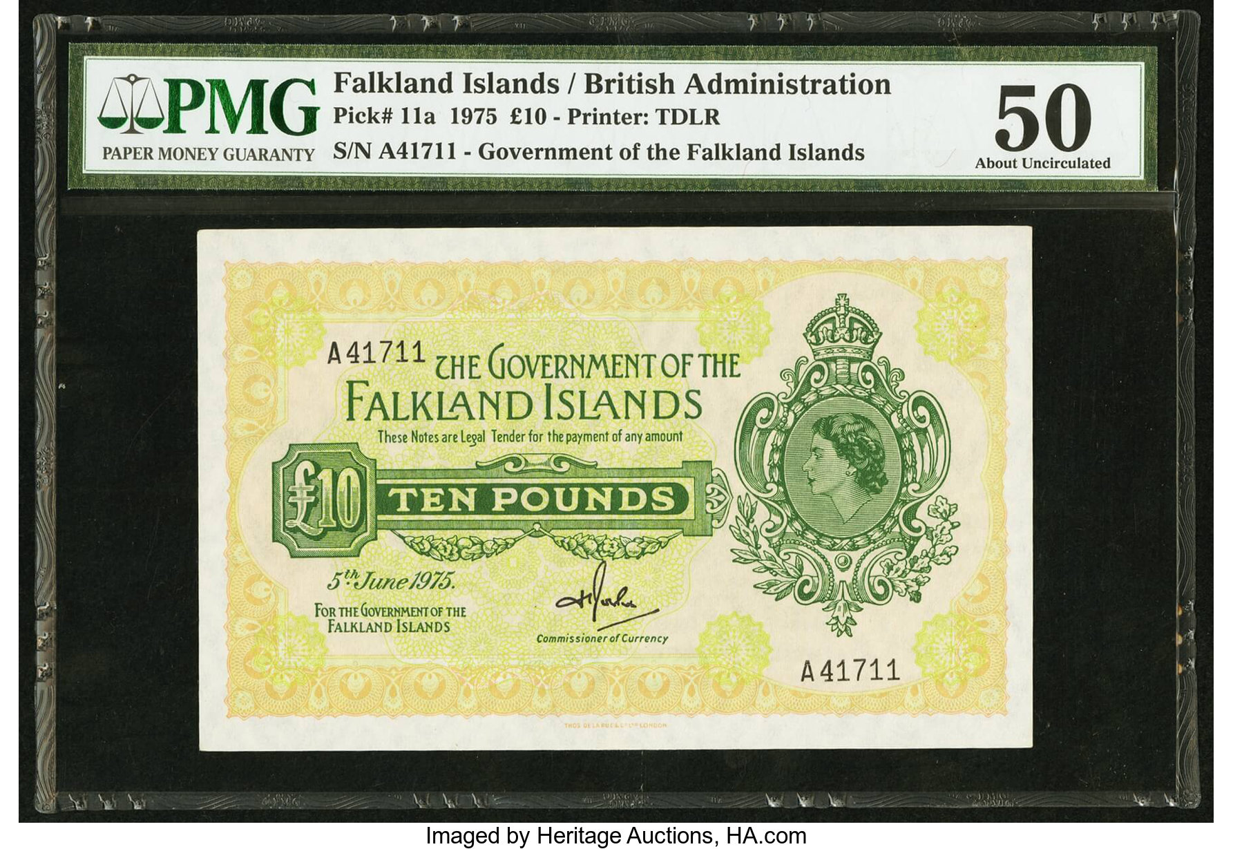 image for: Falkland Islands  10 pounds (B216cs1)