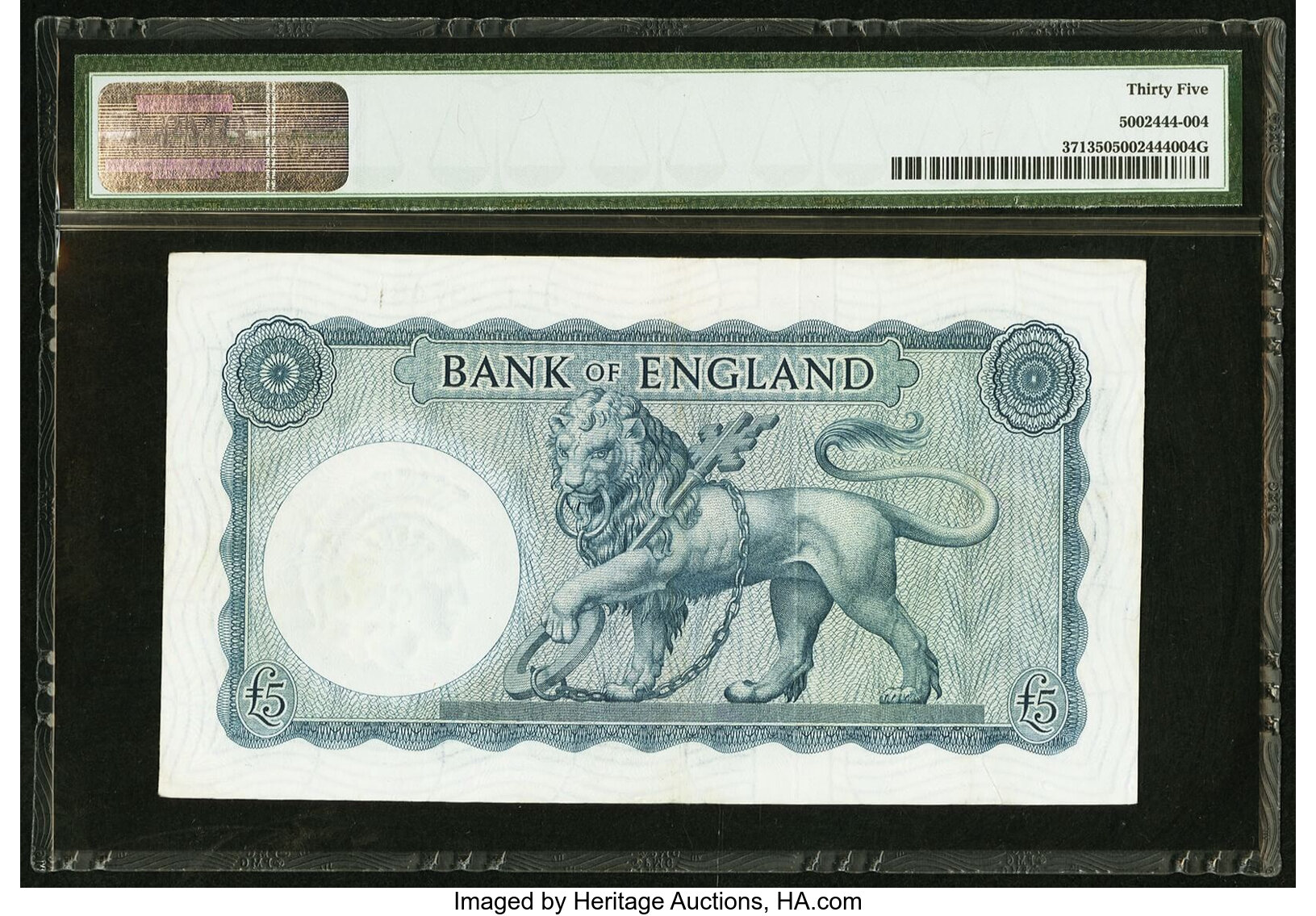 image for: United Kingdom  5 pounds (B178a)