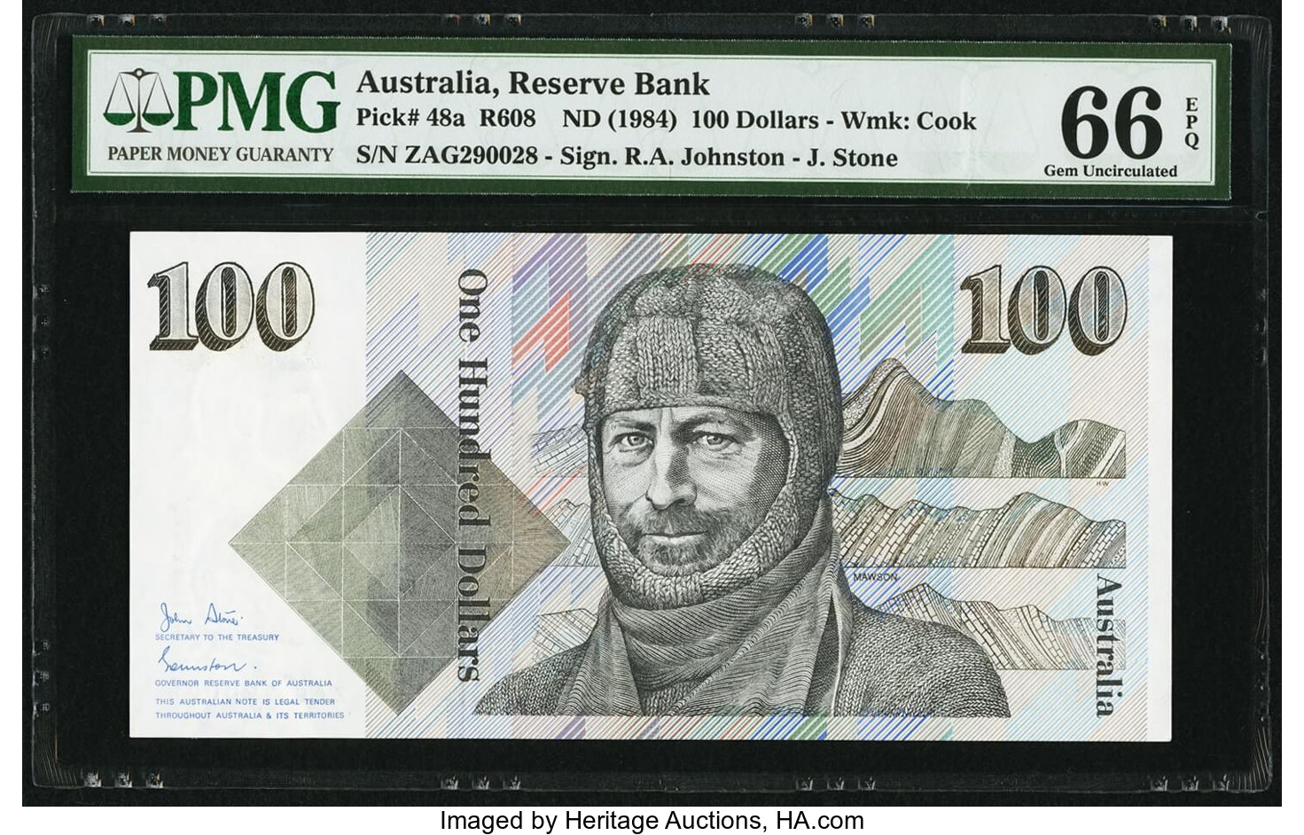 image for: Australia  100 dollars (B216b)