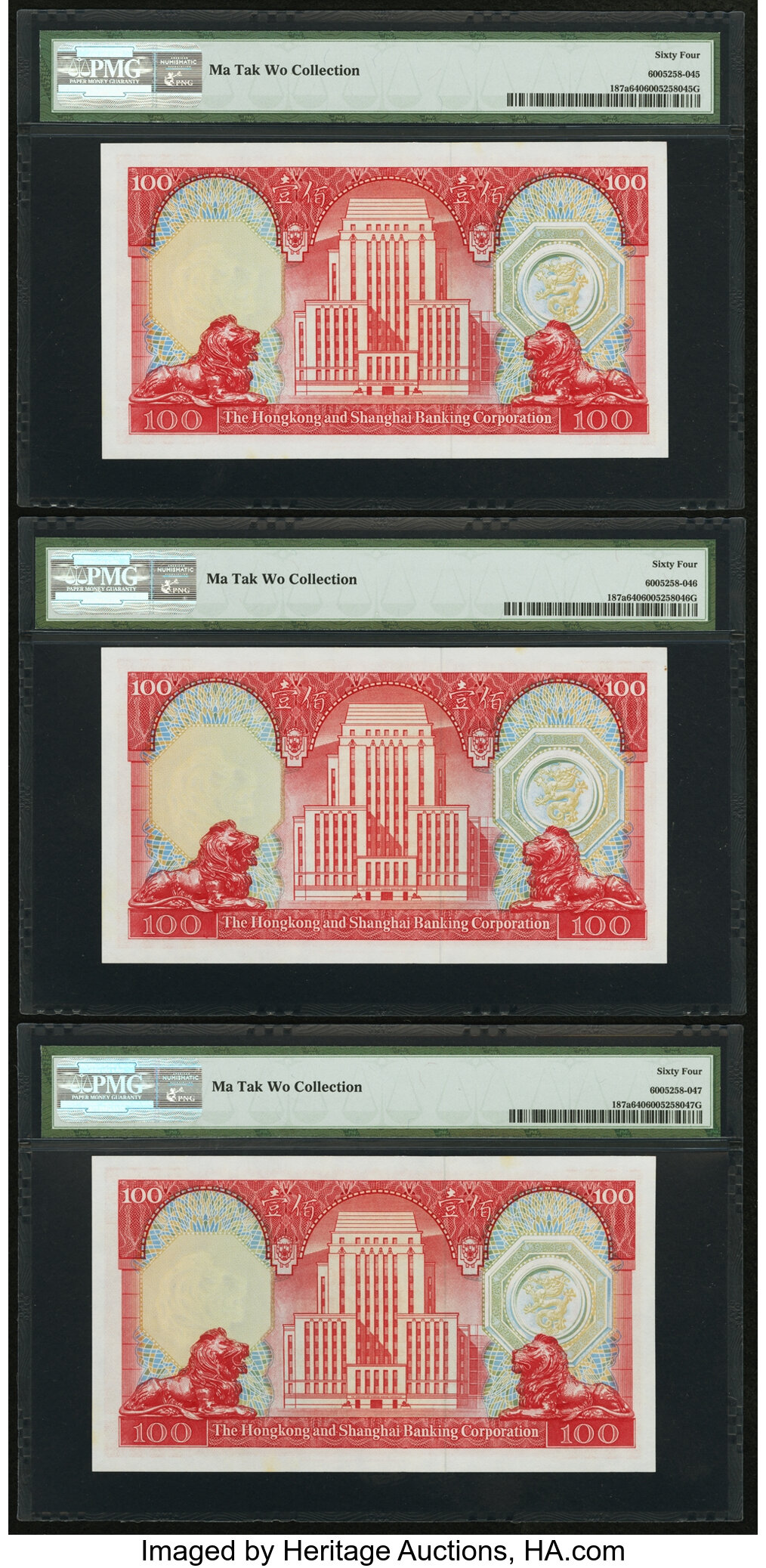 image for: Hong Kong  100 dollars (B668b)