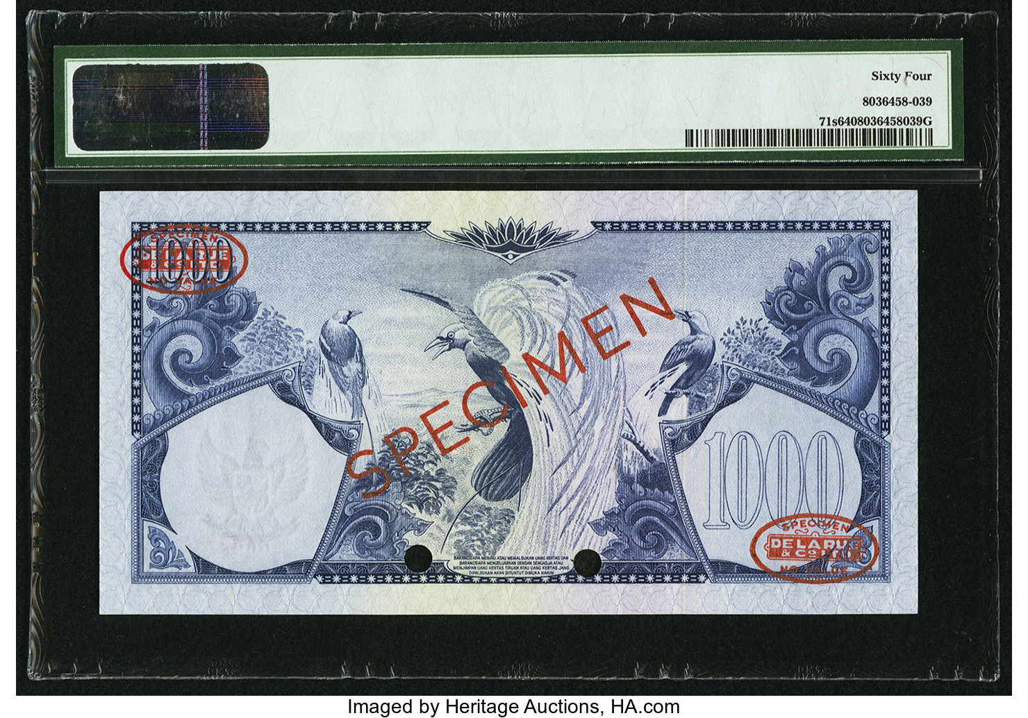 image for: Indonesia  1,000 rupiah (B533z)