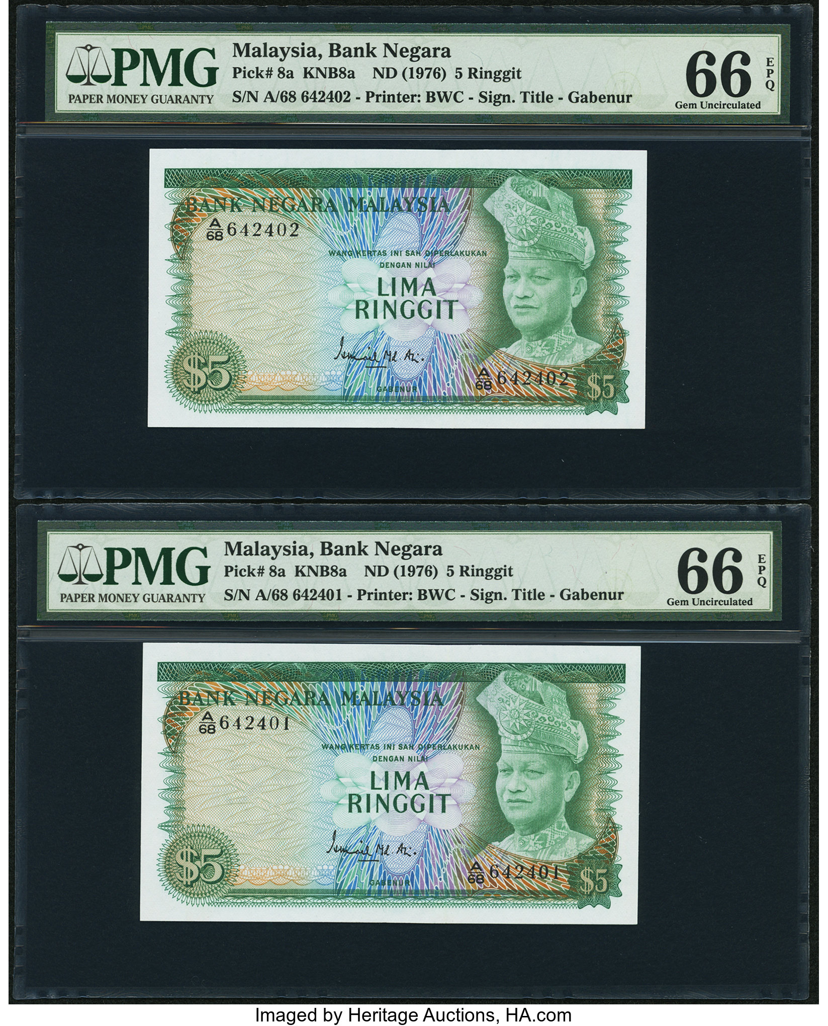 image for: Malaysia  5 ringgit (B108at)