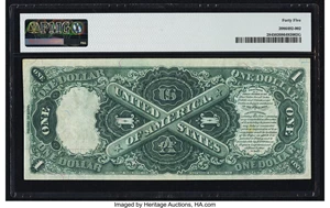 image for: Fr. 28 $1 1880 Legal Tender PMG Choice Extremely Fine 45....