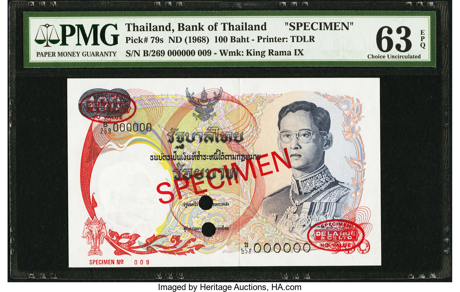 image for: Thailand  100 ??? (baht) (B150a)