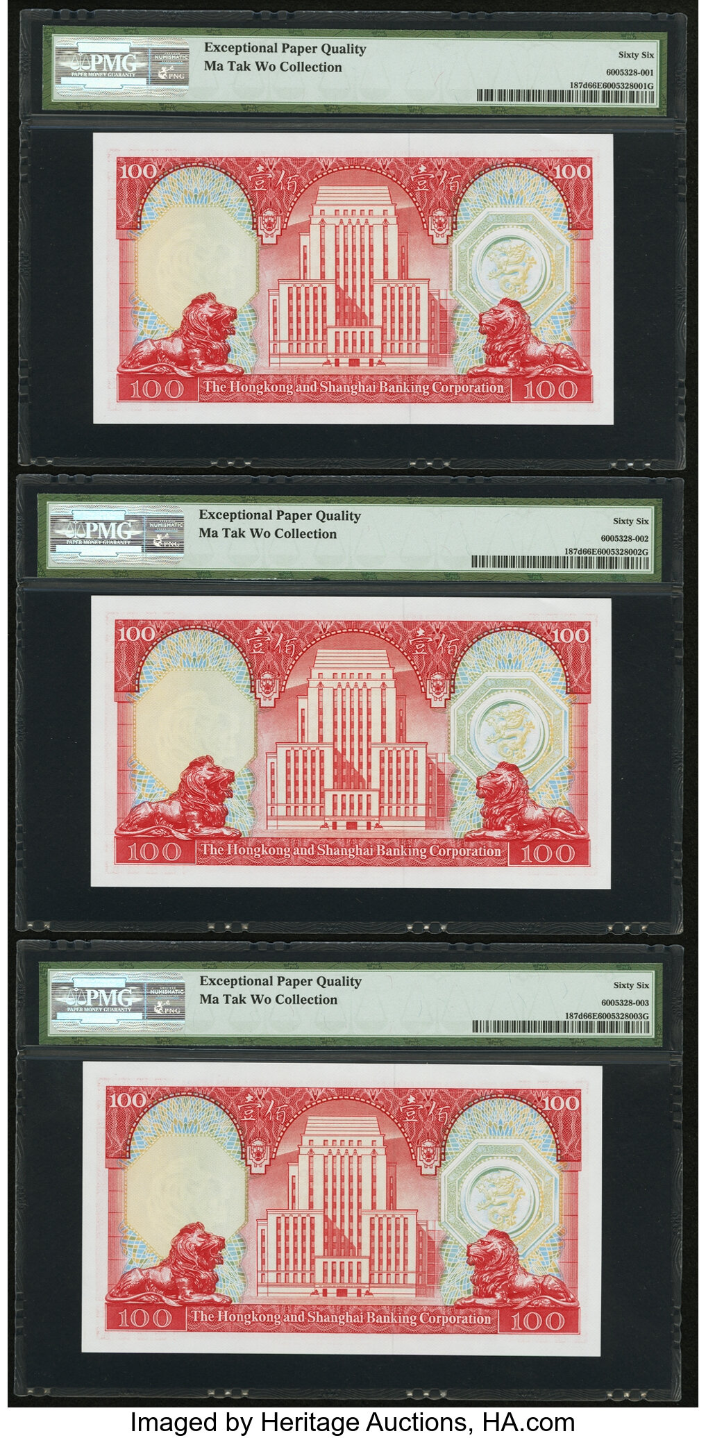image for: Hong Kong  100 dollars (B668b)