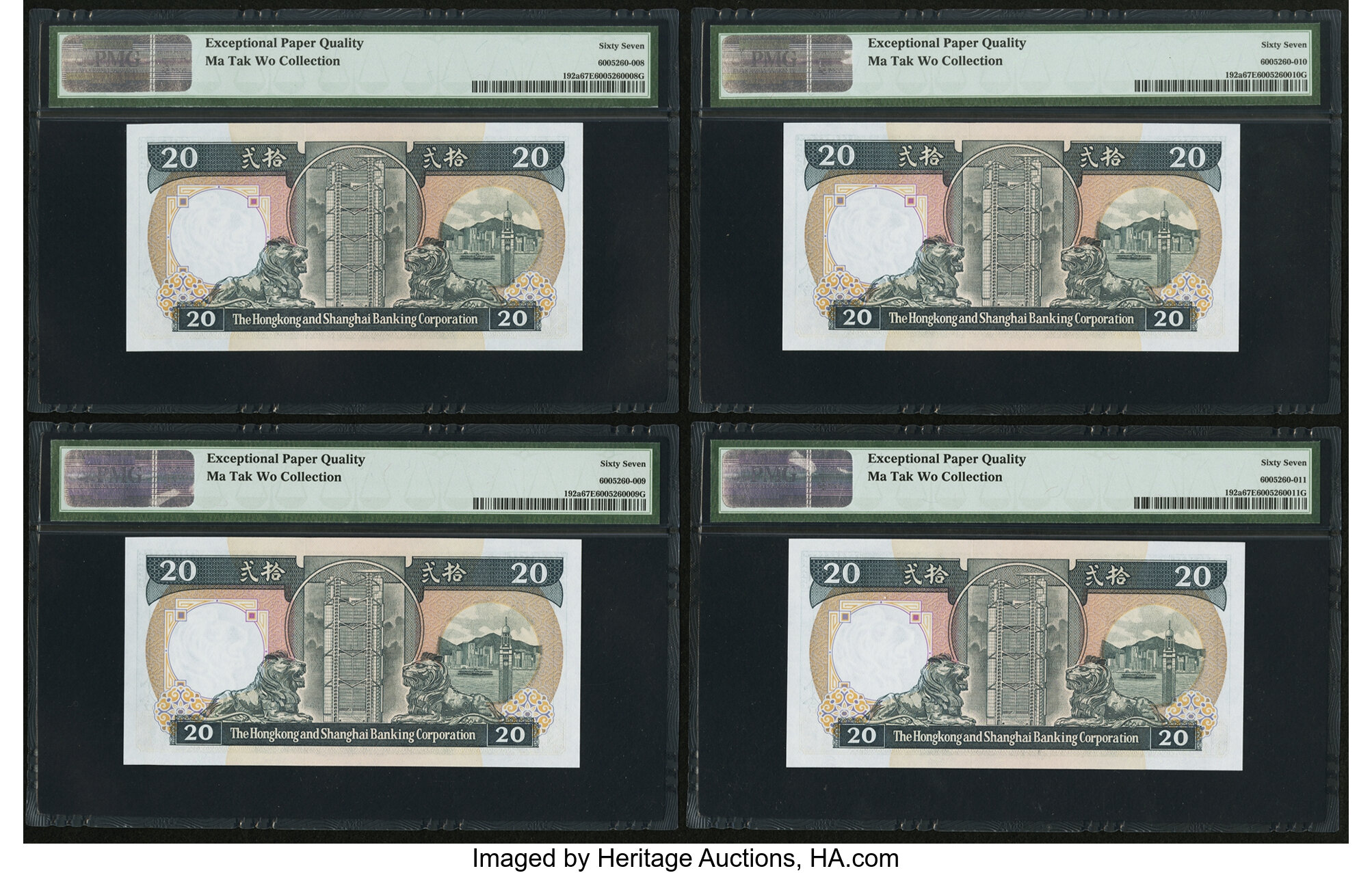 image for: Hong Kong  20 dollars (B673c)