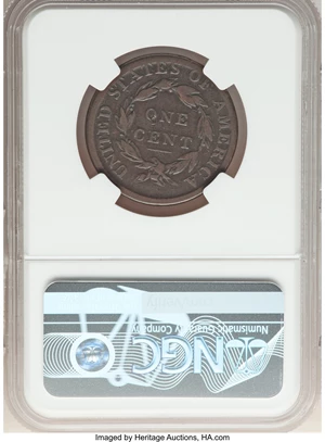 image for: 1814 1C Plain 4, S-295, B-2, R.1, Good 6 NGC. NGC Census: (30/104). PCGS Population: (5/27). CDN: $150 Whsle. Bid for NGC/P...