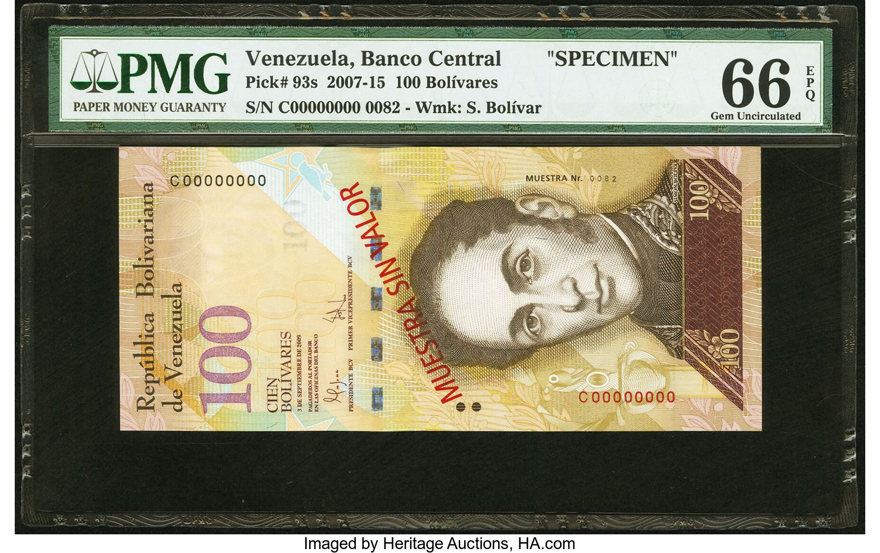 image for: Venezuela  100 bol?vares(B363e)