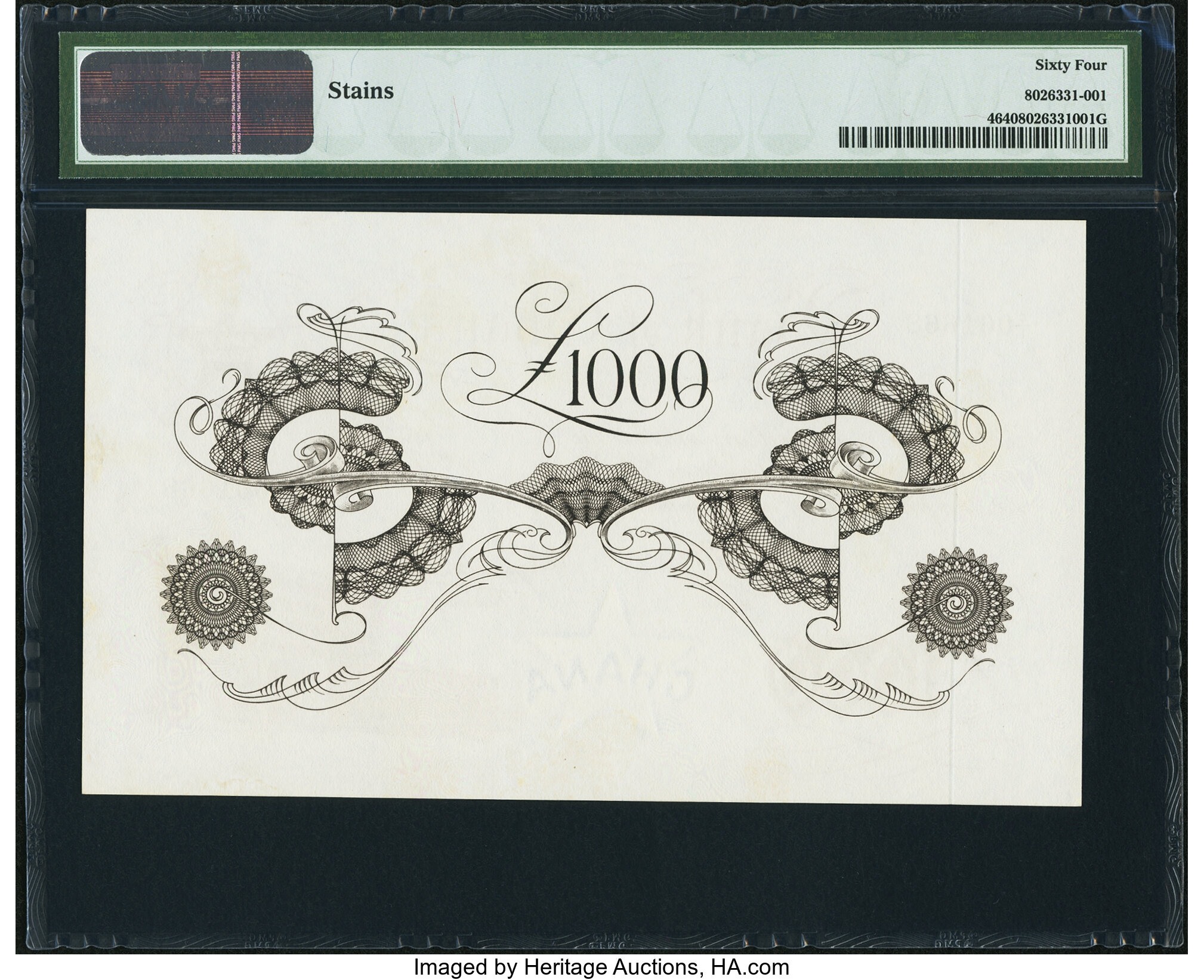 image for: Ghana  1,000 pounds (B104as1)