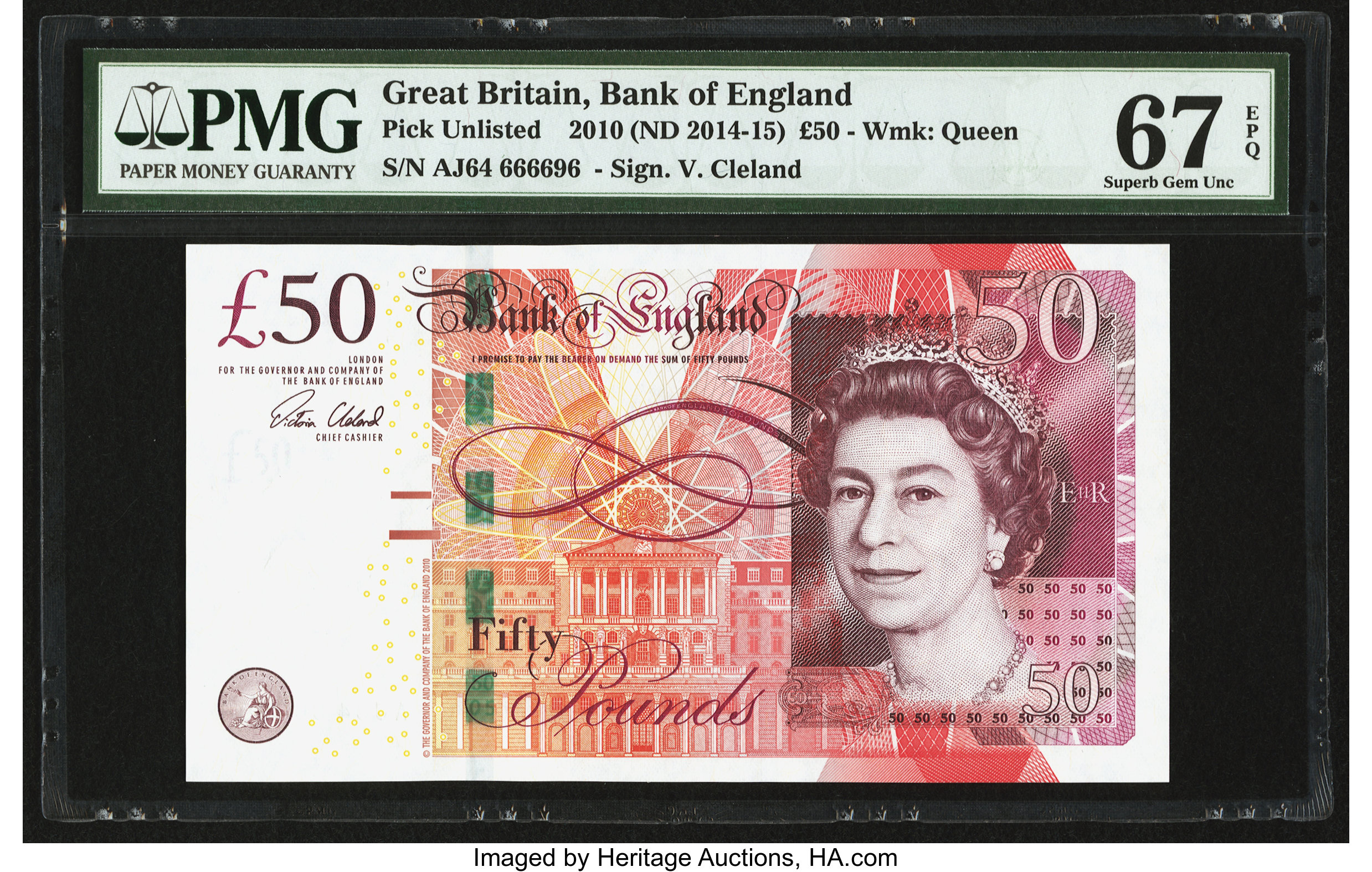 image for: United Kingdom  50 pounds (B202b)
