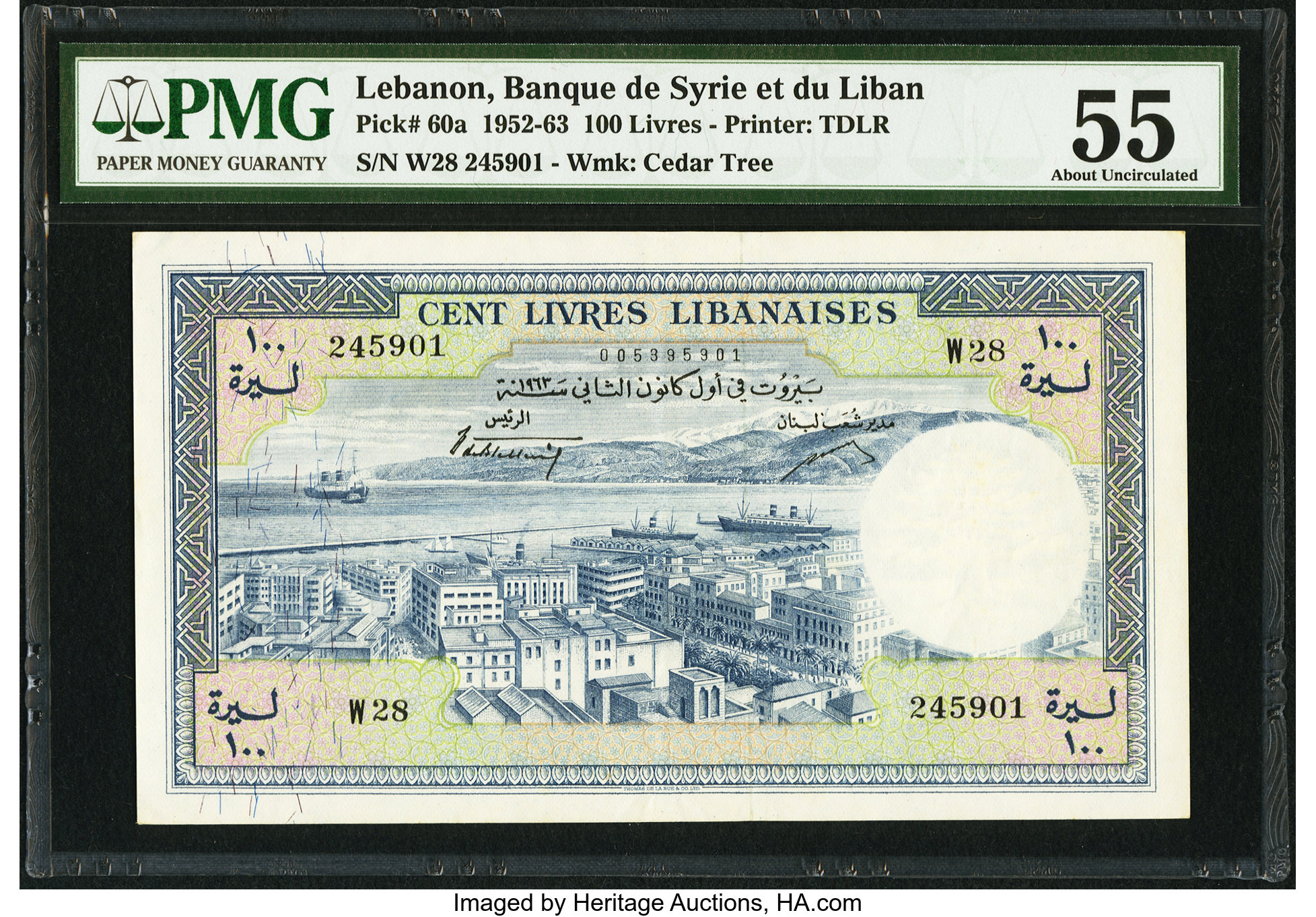 image for: Lebanon  100 livres libanaises (Lebanese pounds) (B229a)