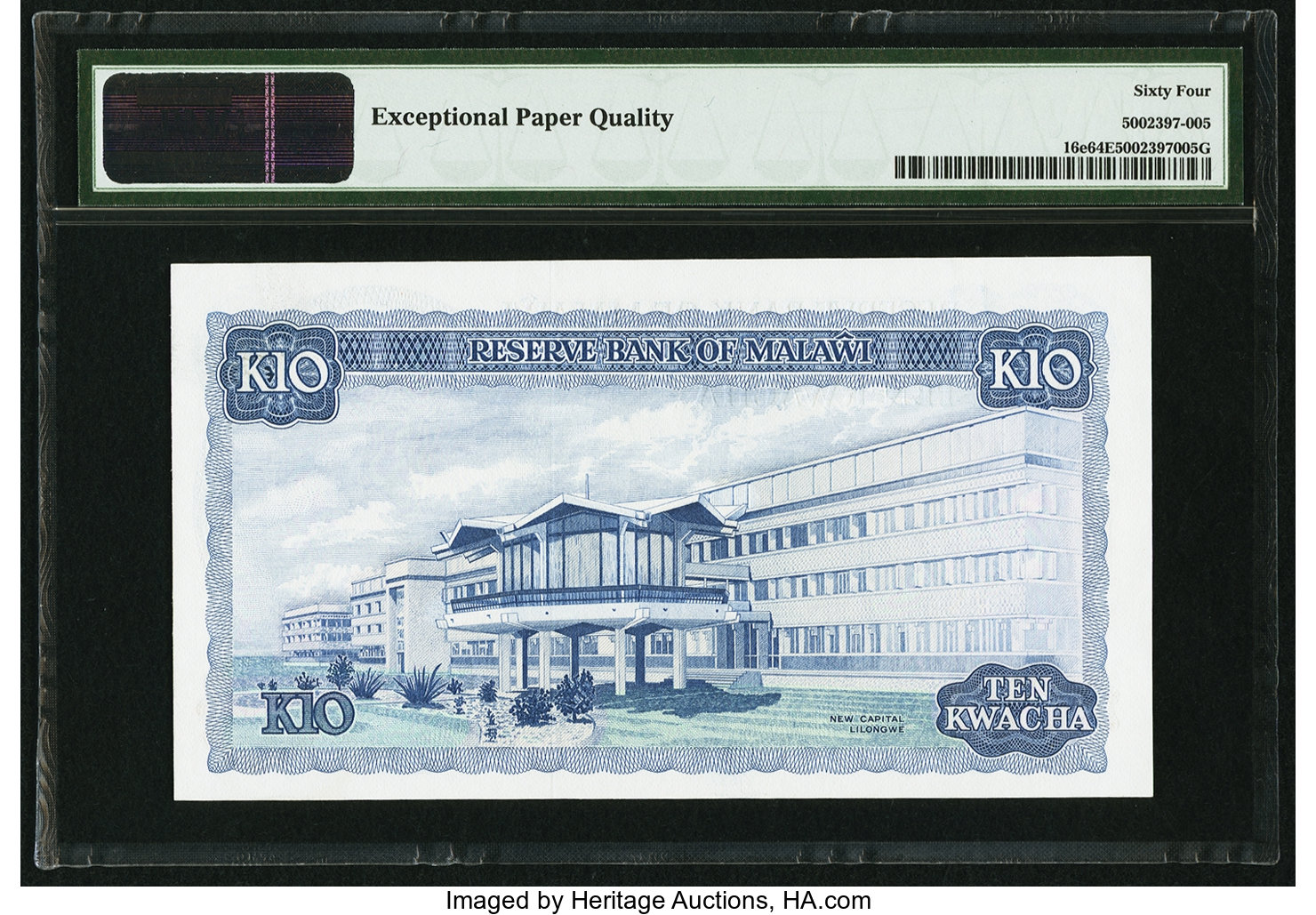 image for: Malawi  10 kwacha(B116b)