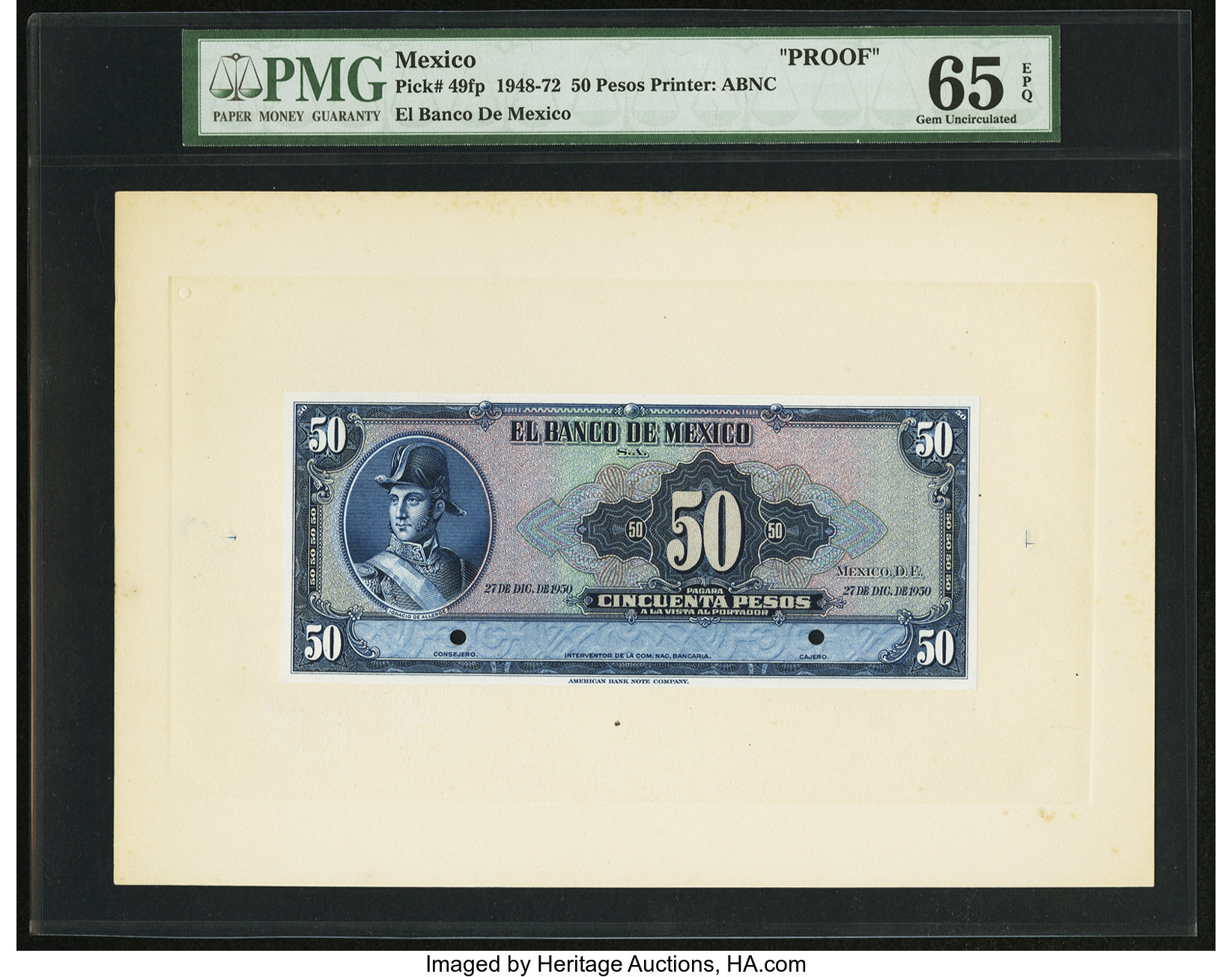 image for: Mexico  50 pesos (B630e)