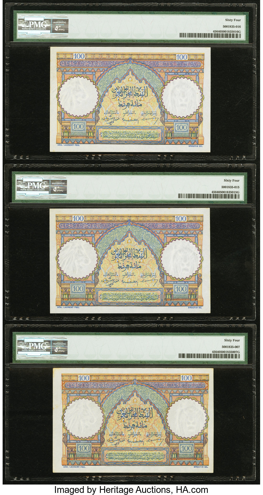 image for: Morocco  500 francs(B228as)
