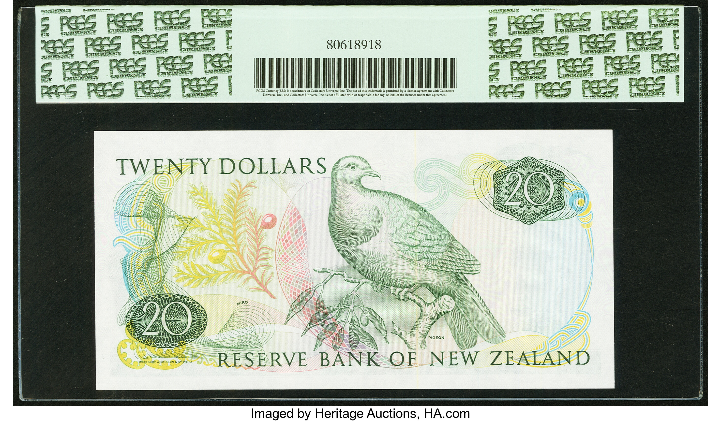 image for: New Zealand  20 dollars (B120ap)