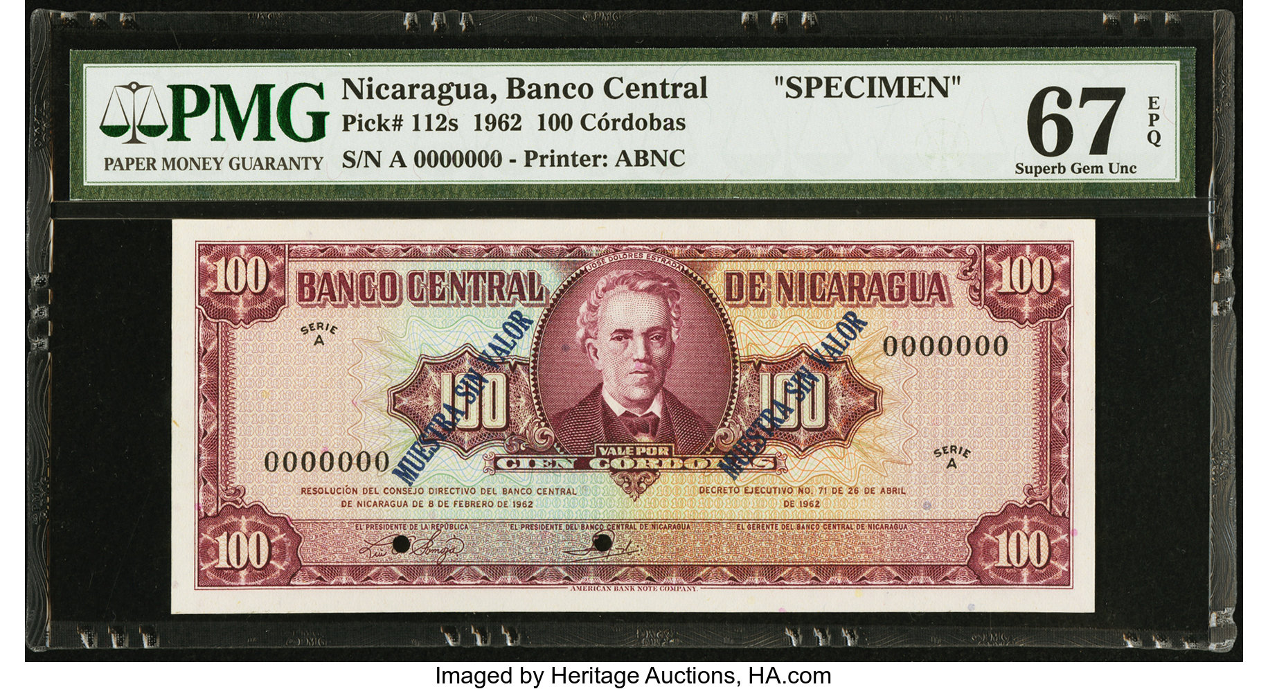 image for: Nicaragua  100 c?rdobas(B406a)