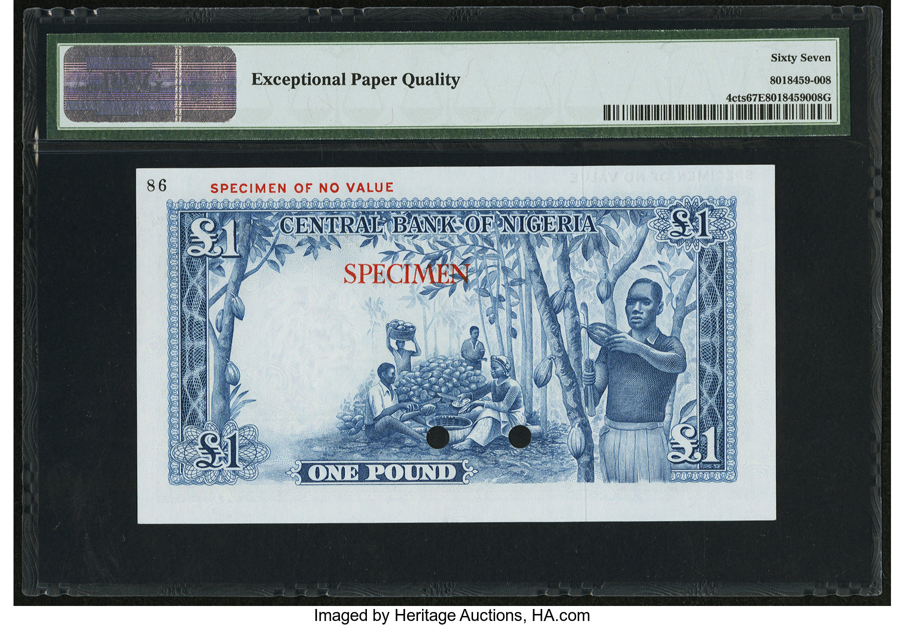 image for: Nigeria  1 pound (B203as5)