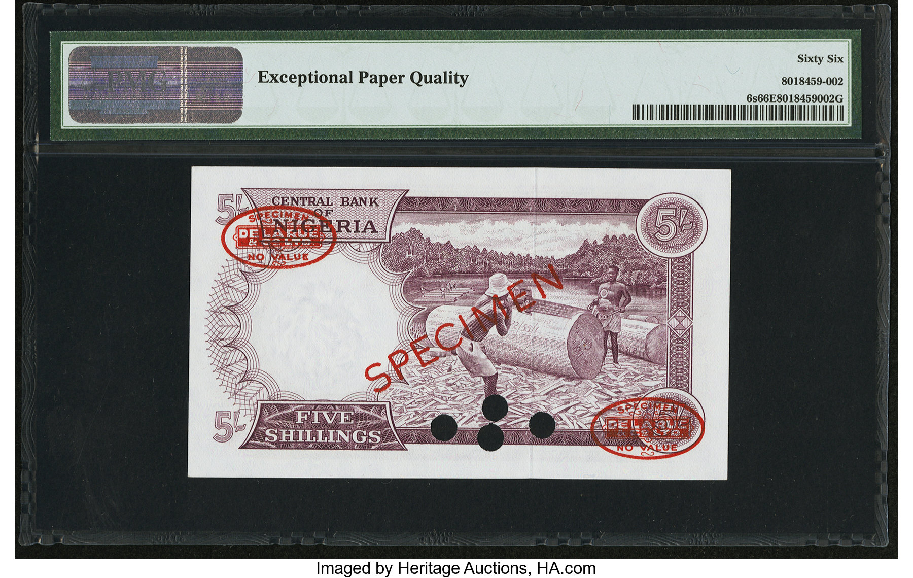 image for: Nigeria  5 shillings (B205as3)