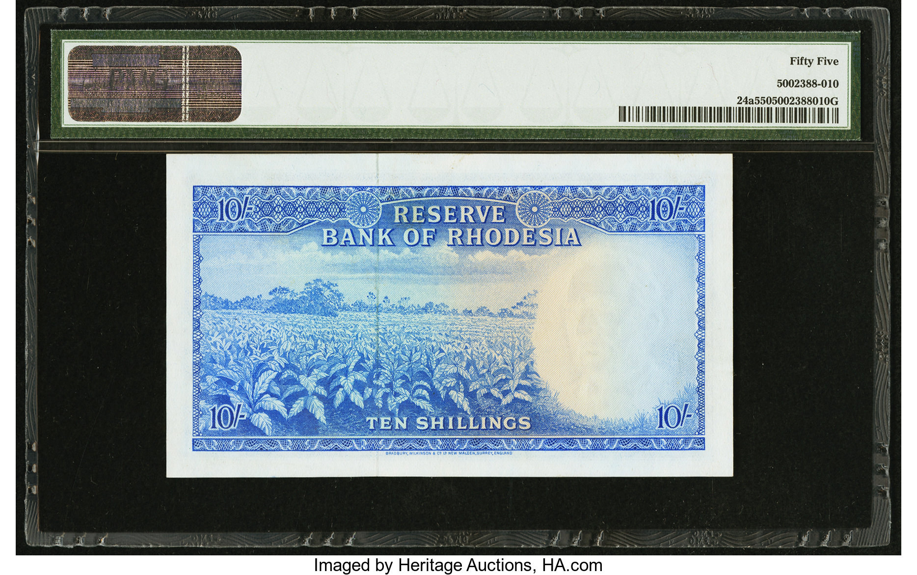 image for: Rhodesia  10 shillings(B101at)