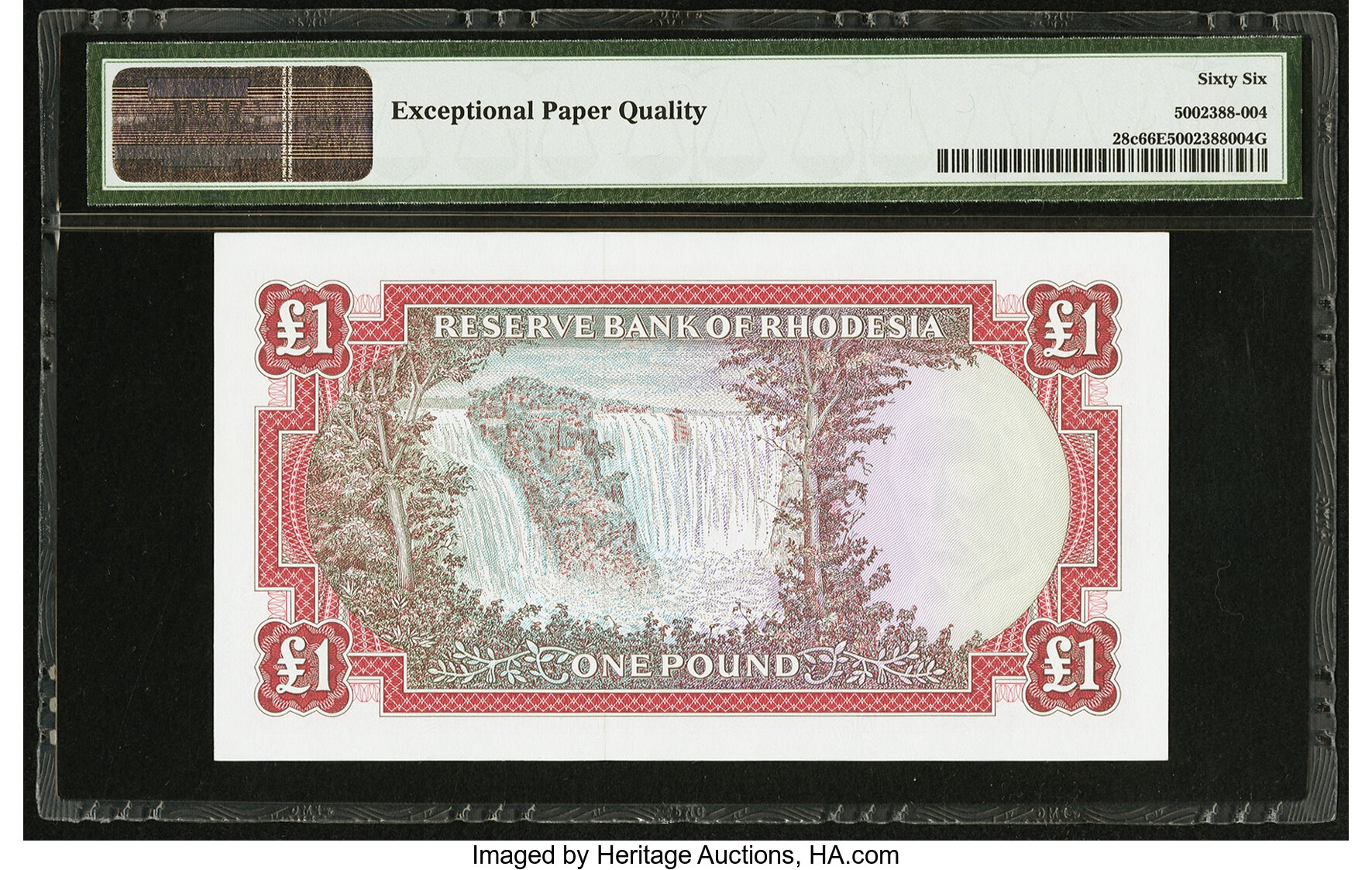 image for: Rhodesia  1 pound(B105at)
