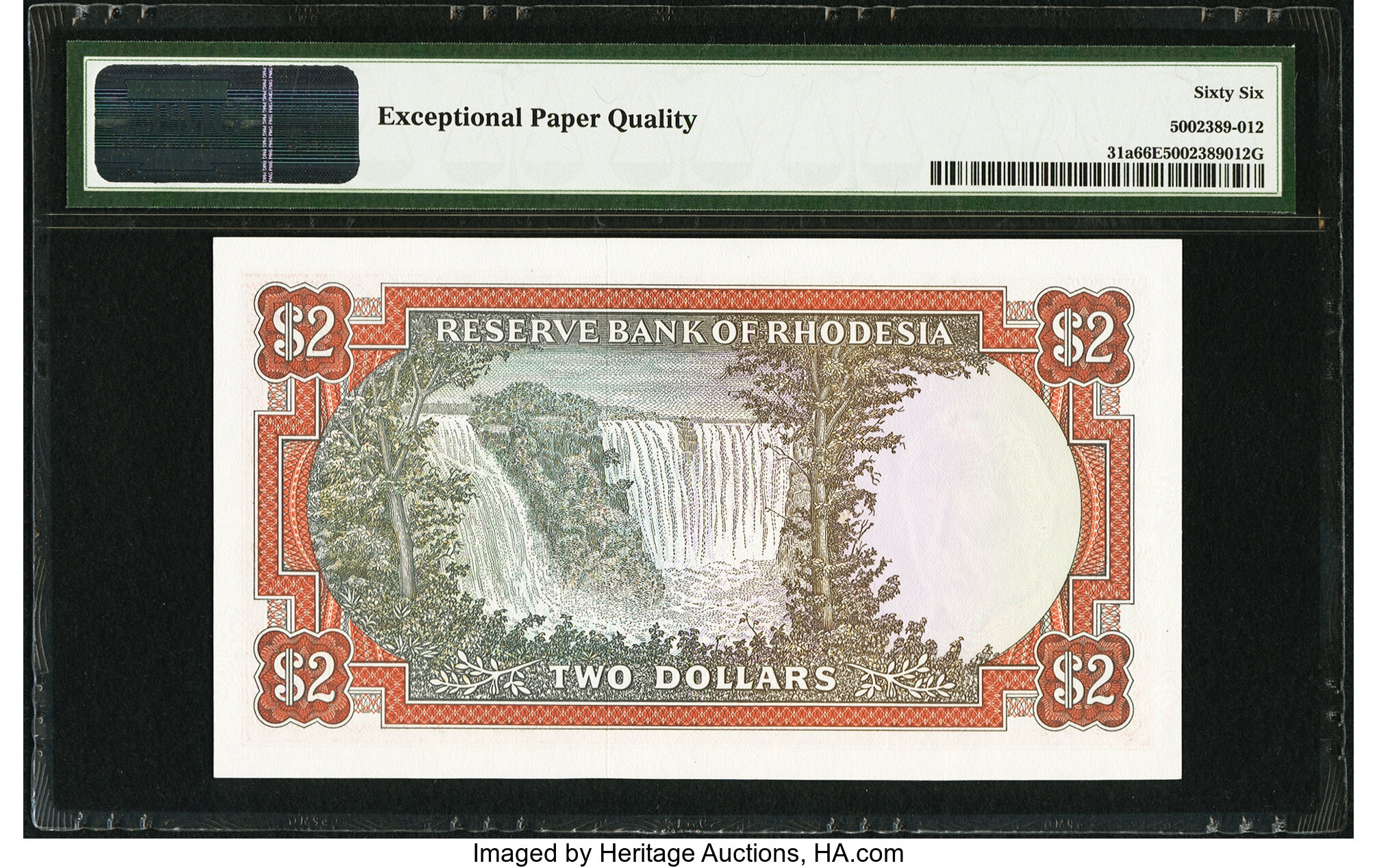 image for: Rhodesia  2 dollars(B108a)