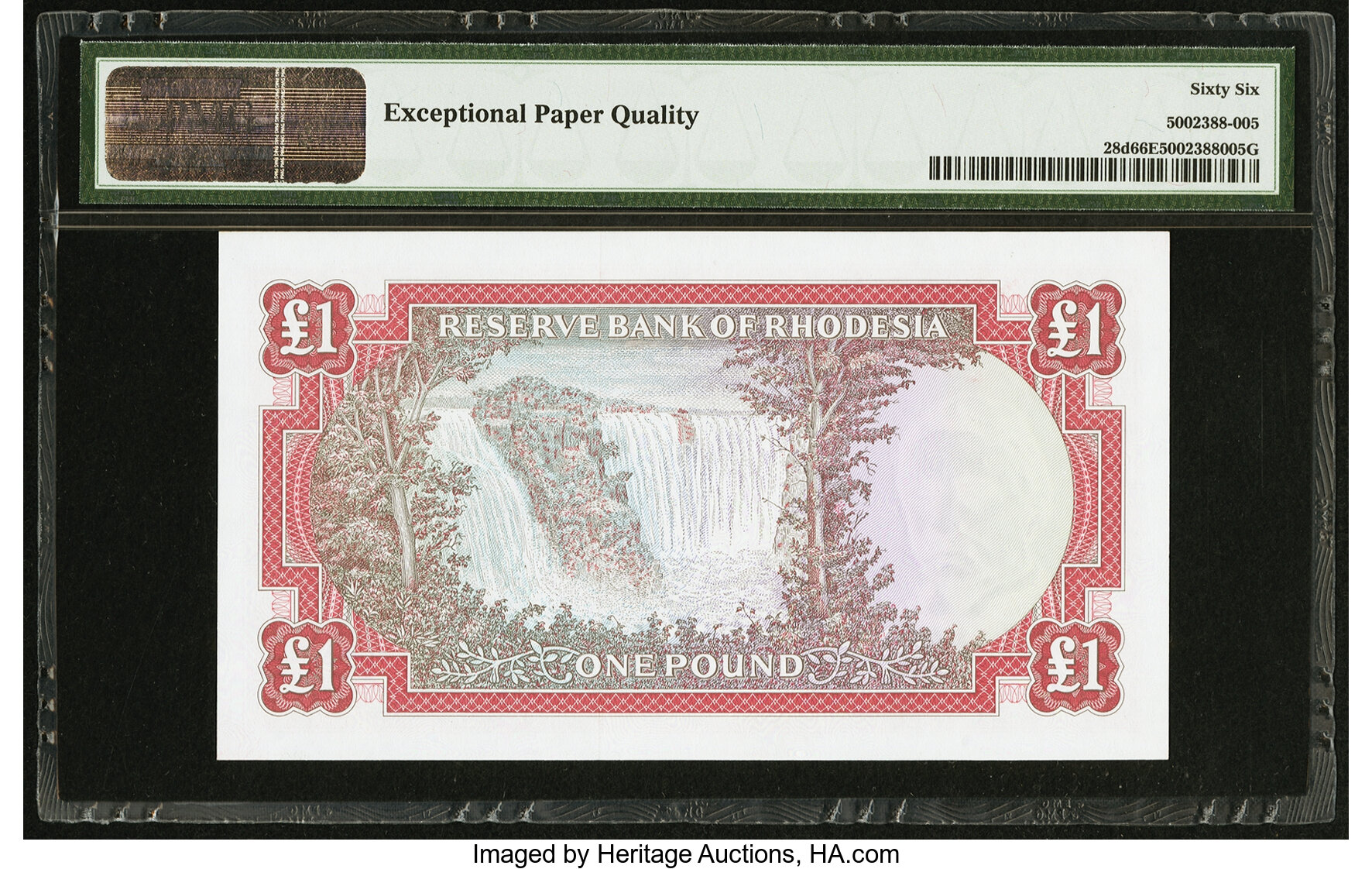 image for: Rhodesia  1 pound(B105d)