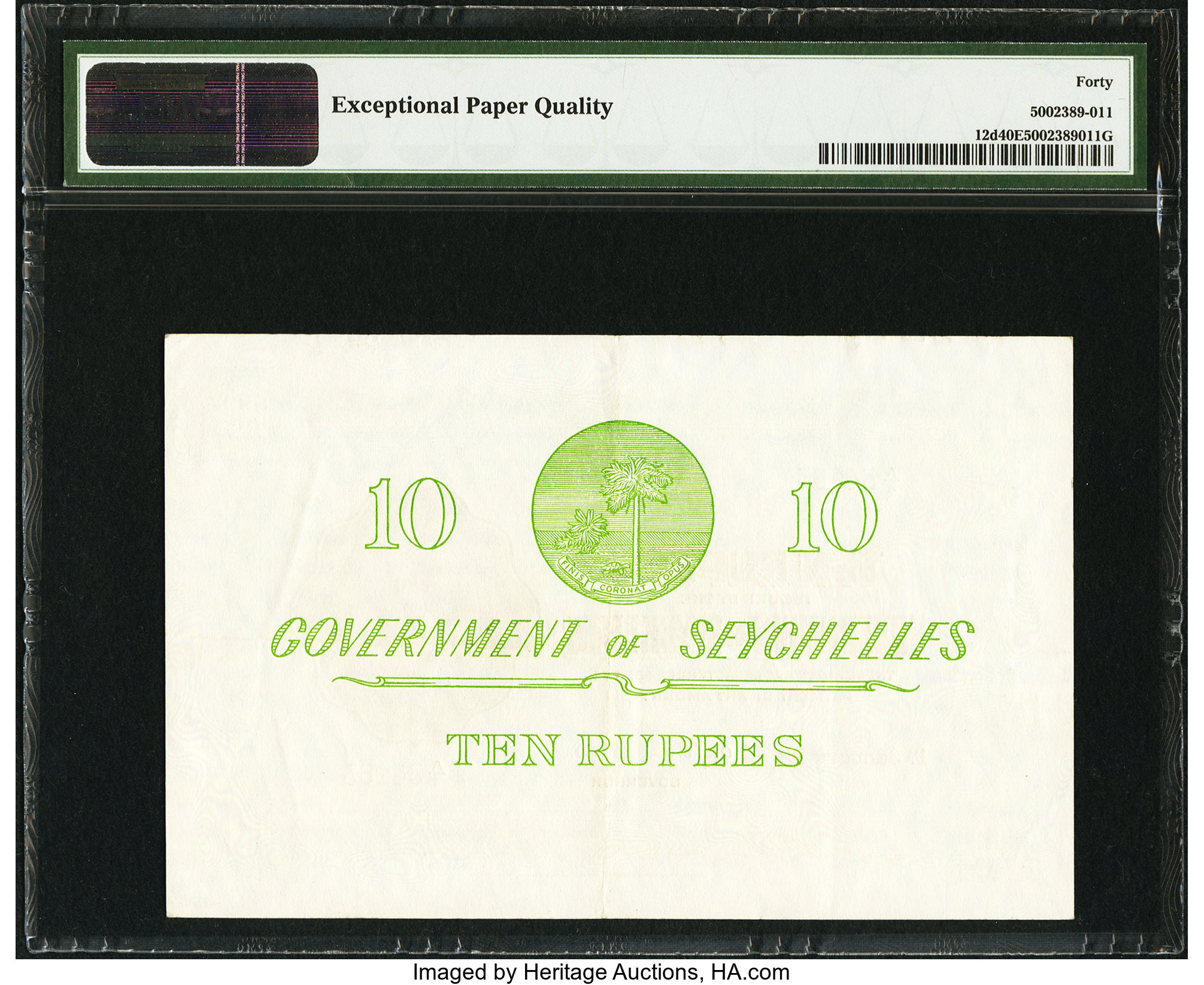 image for: Seychelles  10 rupees(B119d)
