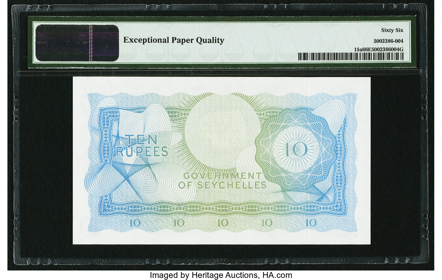 image for: Seychelles  10 rupees (B122a)