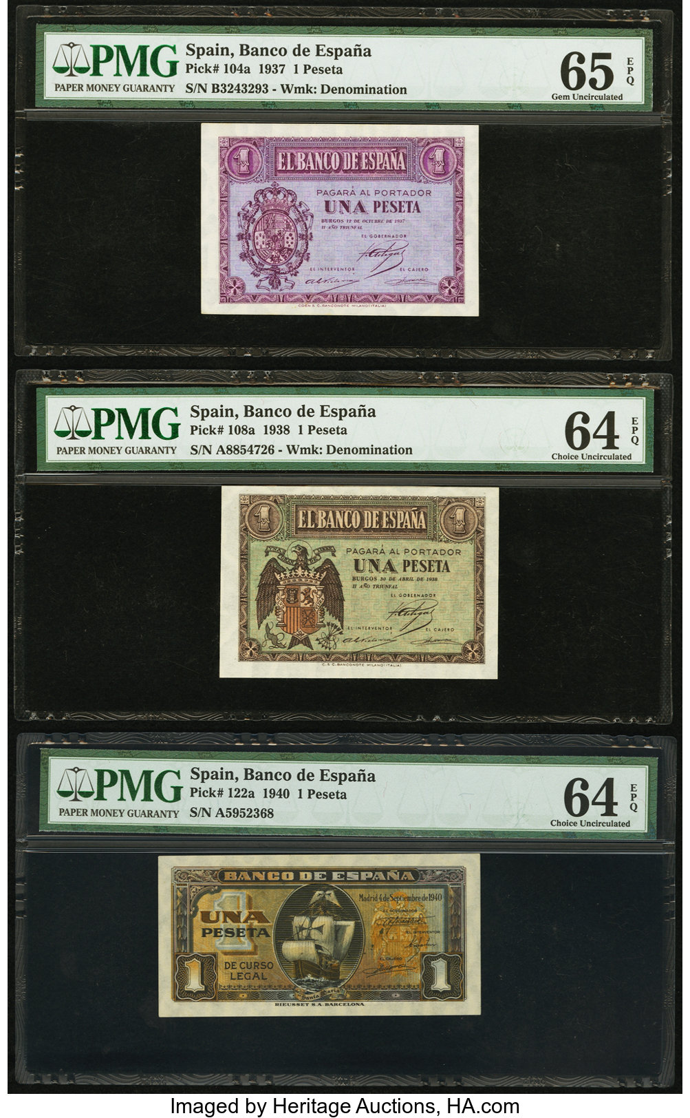 image for: Spain  5,000 pesetas (B631a)