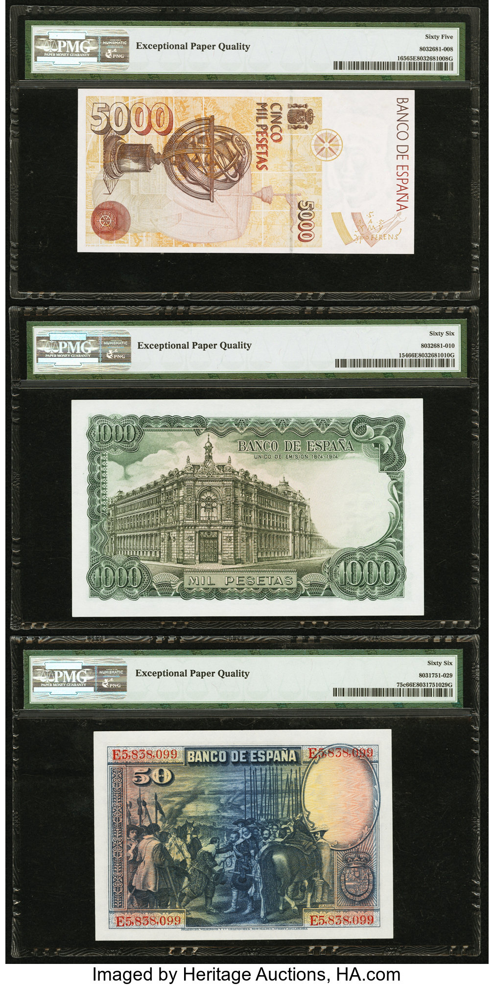 image for: Spain  5,000 pesetas (B631a)