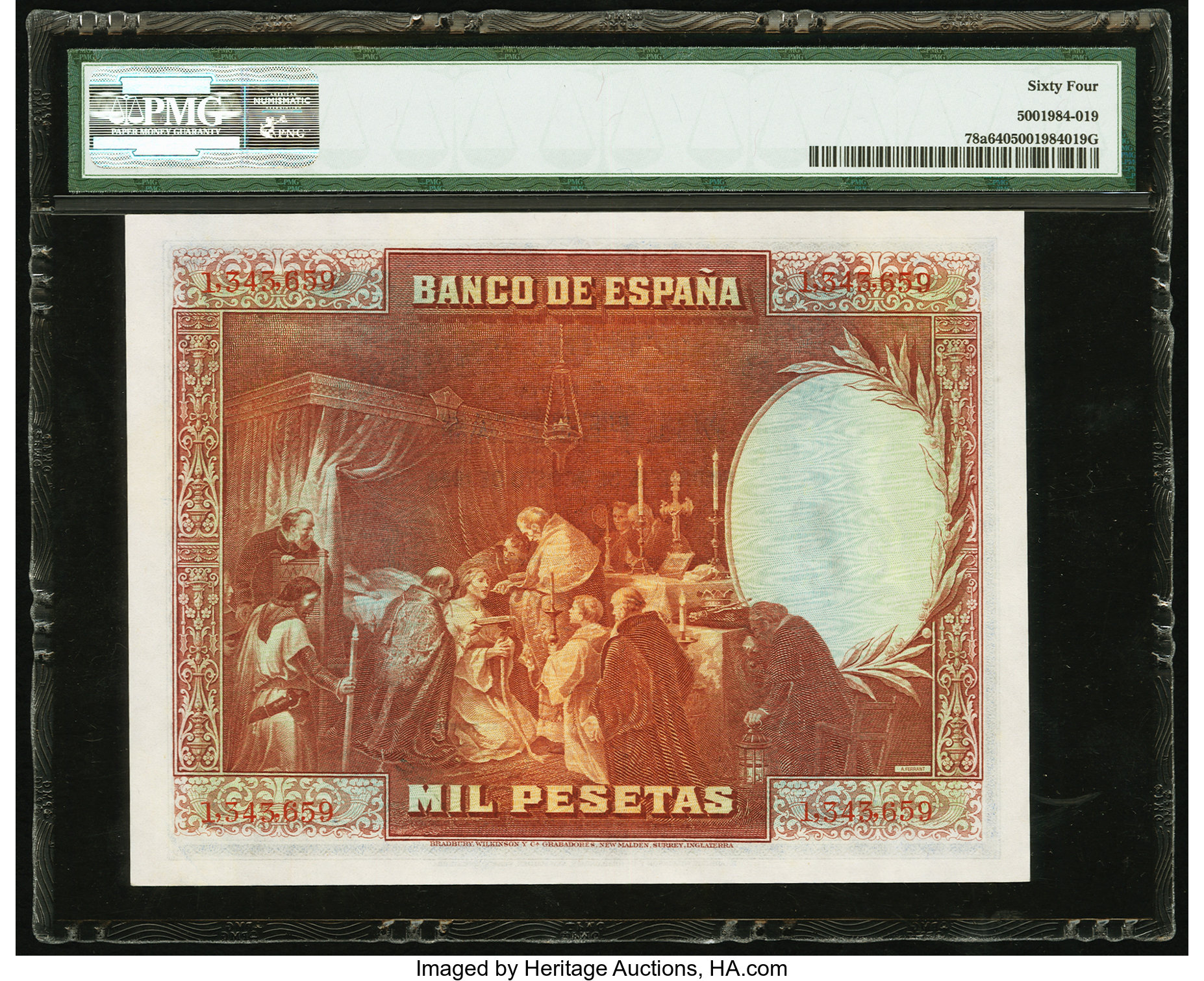 image for: Spain  1,000 pesetas(B522a)