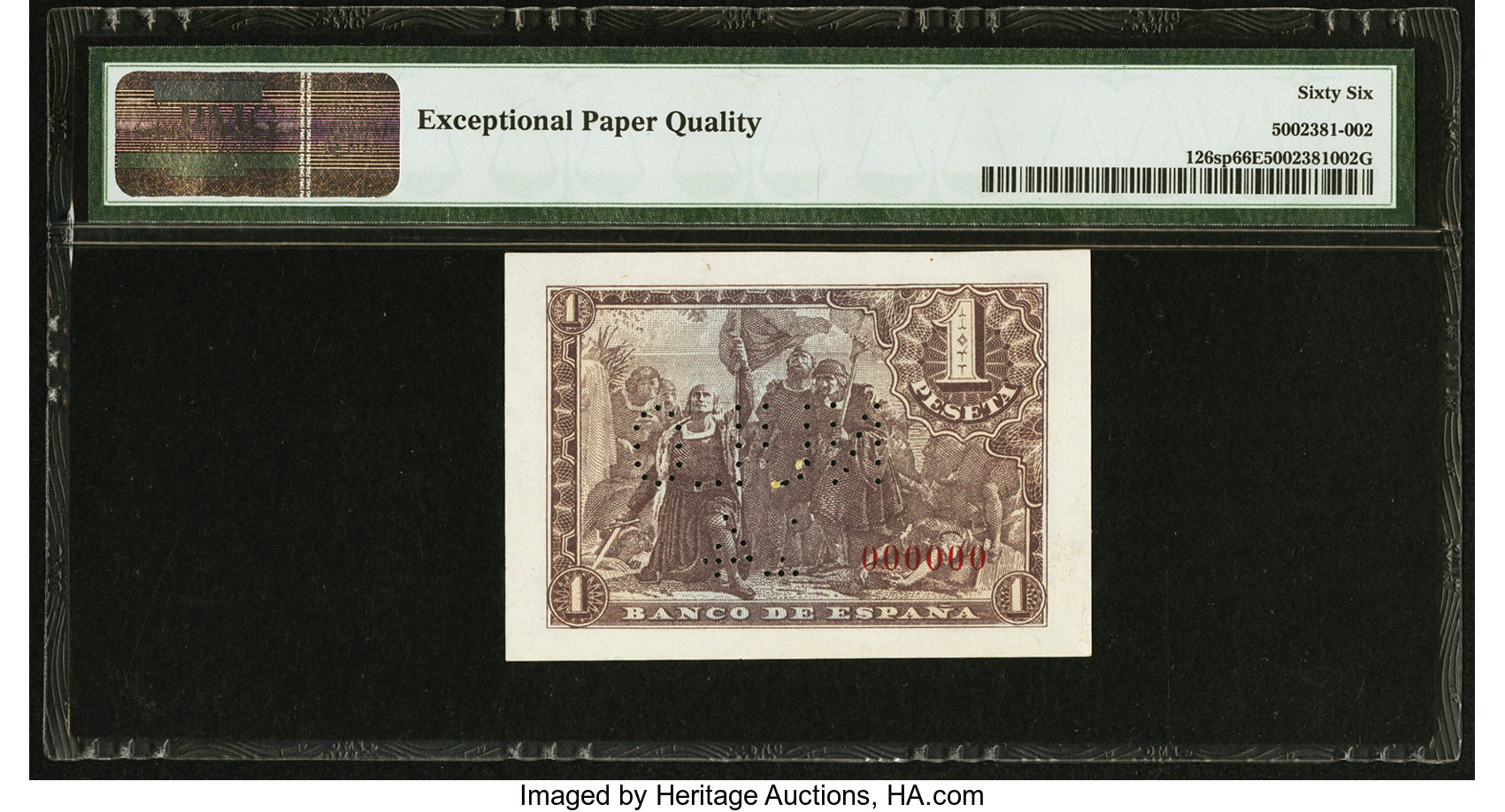 image for: Spain  1 peseta (B592a)