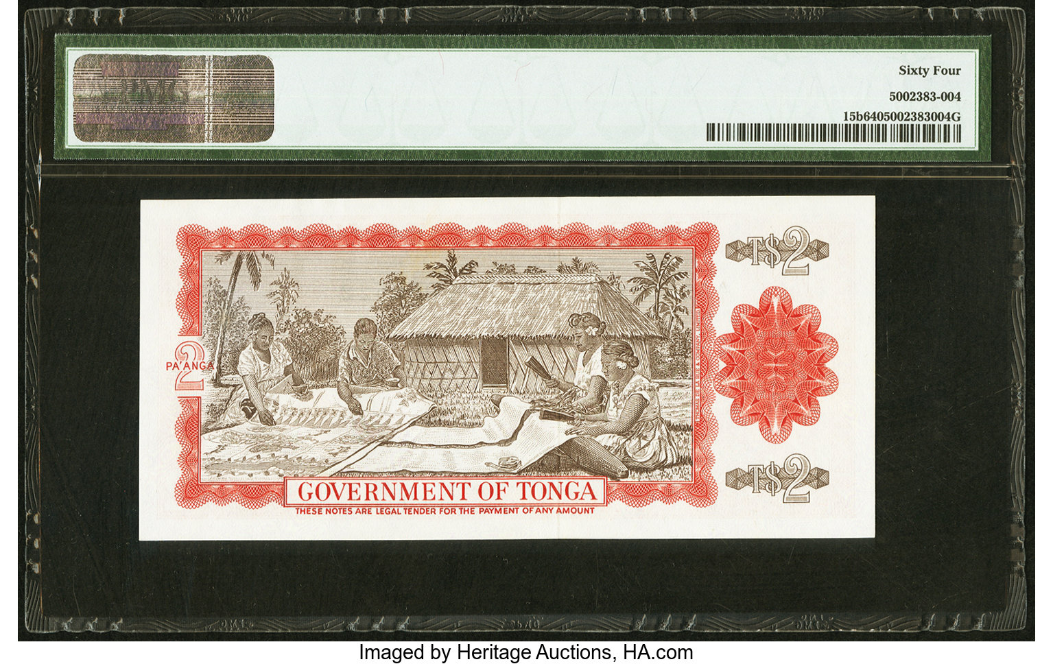 image for: Tonga  2 pa?anga(B115b)