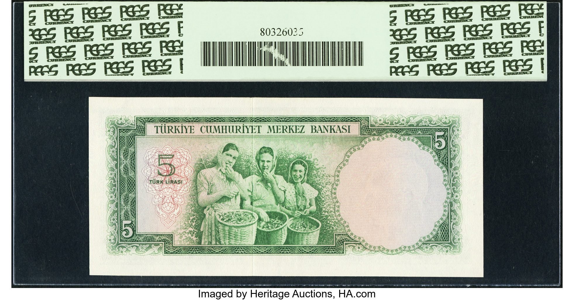 image for: Turkey  5 T?rk liras? (B236as)