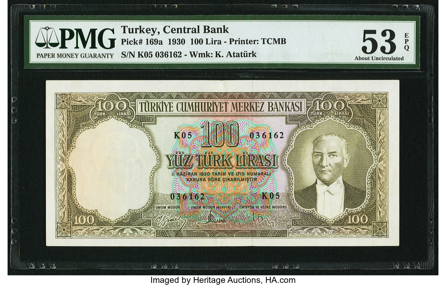image for: Turkey  100 T?rk liras? (B253a)