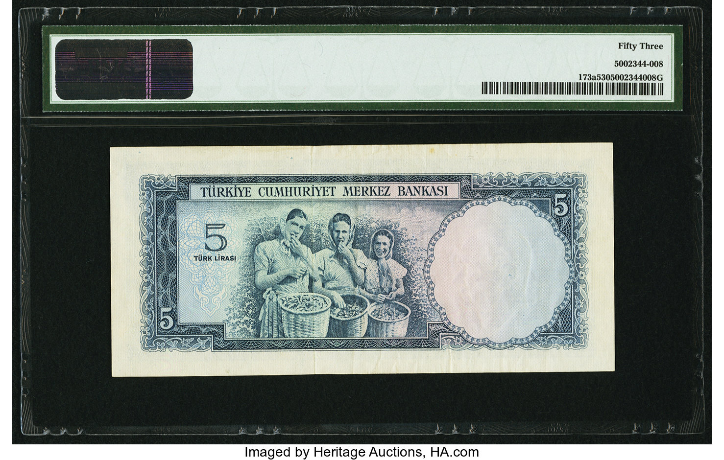 image for: Turkey  5 T?rk liras? (B237a)