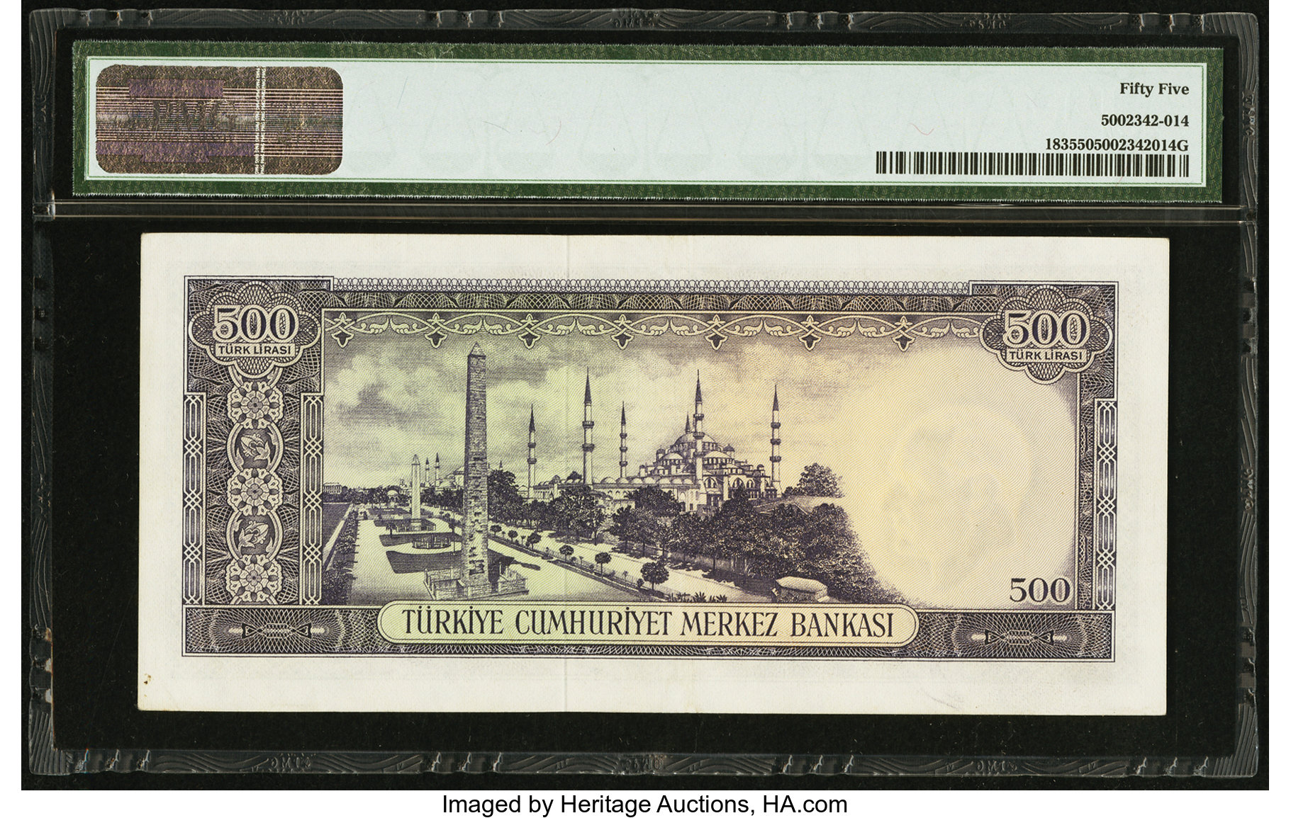 image for: Turkey  500 T?rk liras? (B261a)