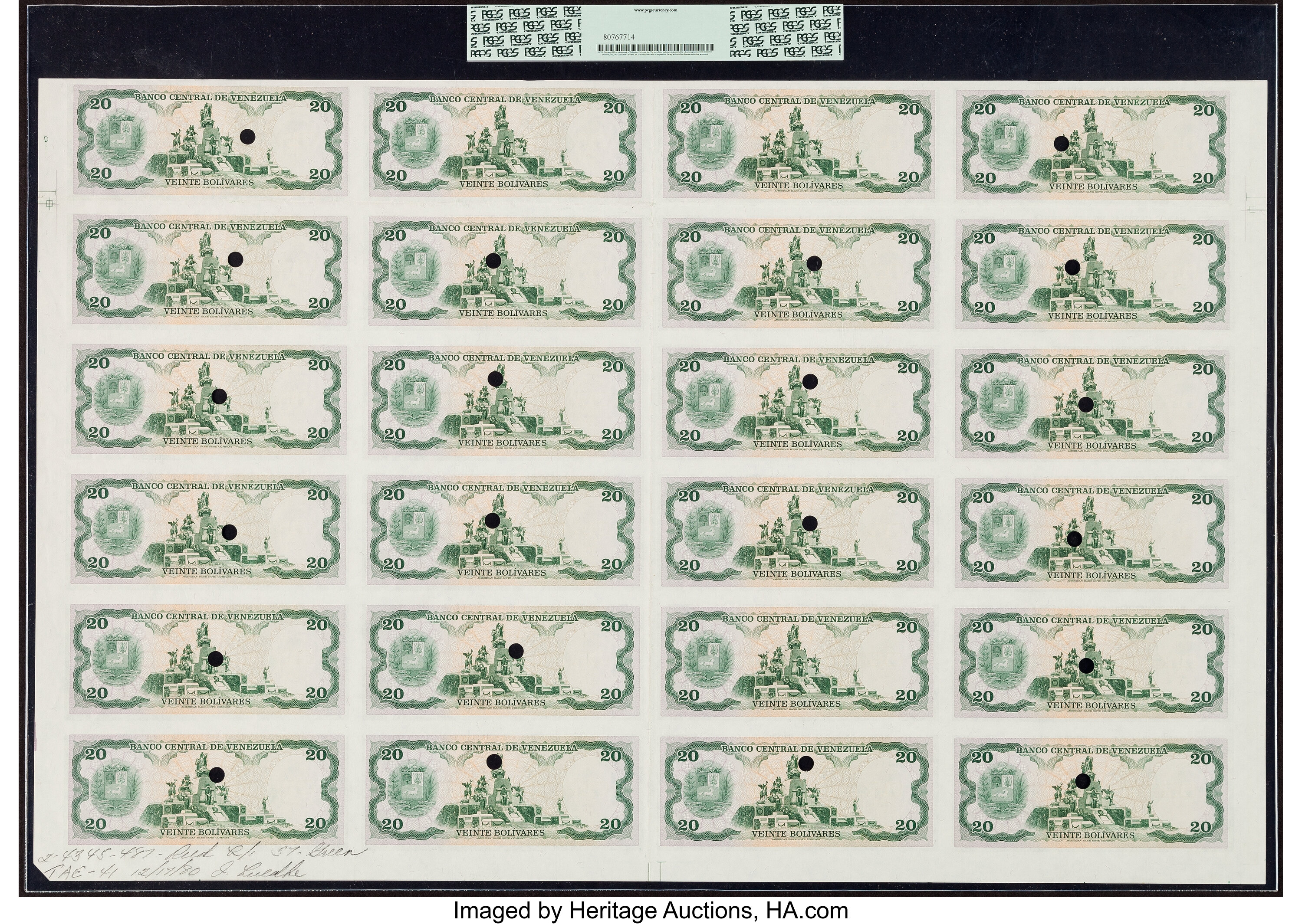 image for: Venezuela  20 bol?vares(B327cs2)
