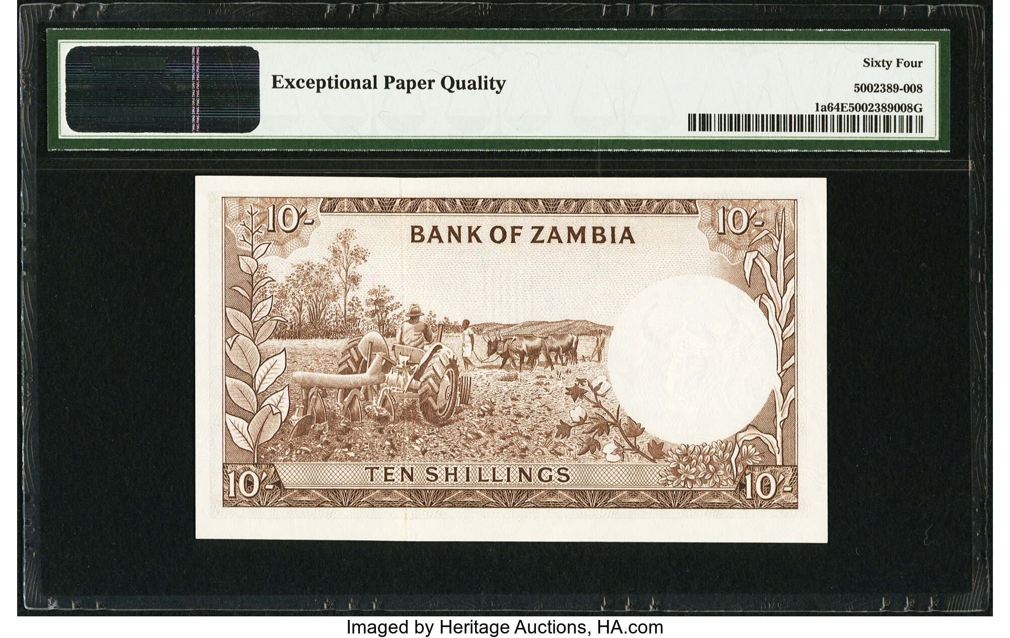 image for: Zambia  10 shillings(B101as3)