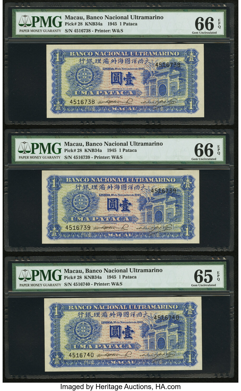 image for: Macau  1 pataca (B028bs)