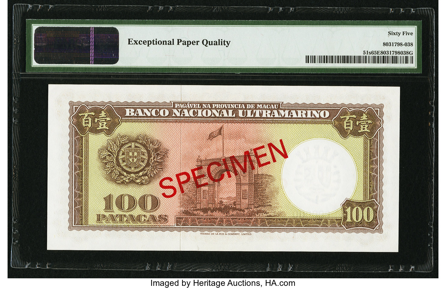 image for: Macau  100 patacas (B041ks1)