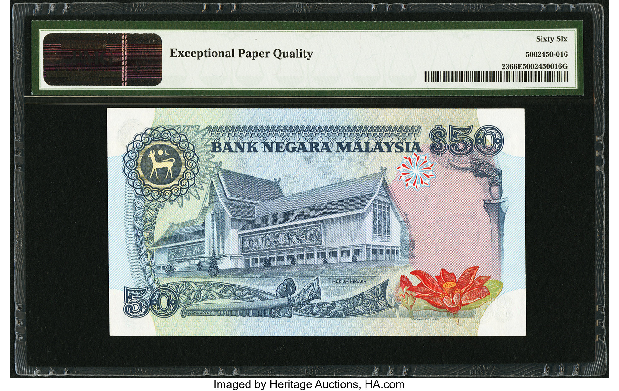 image for: Malaysia  50 ringgit (B123az)
