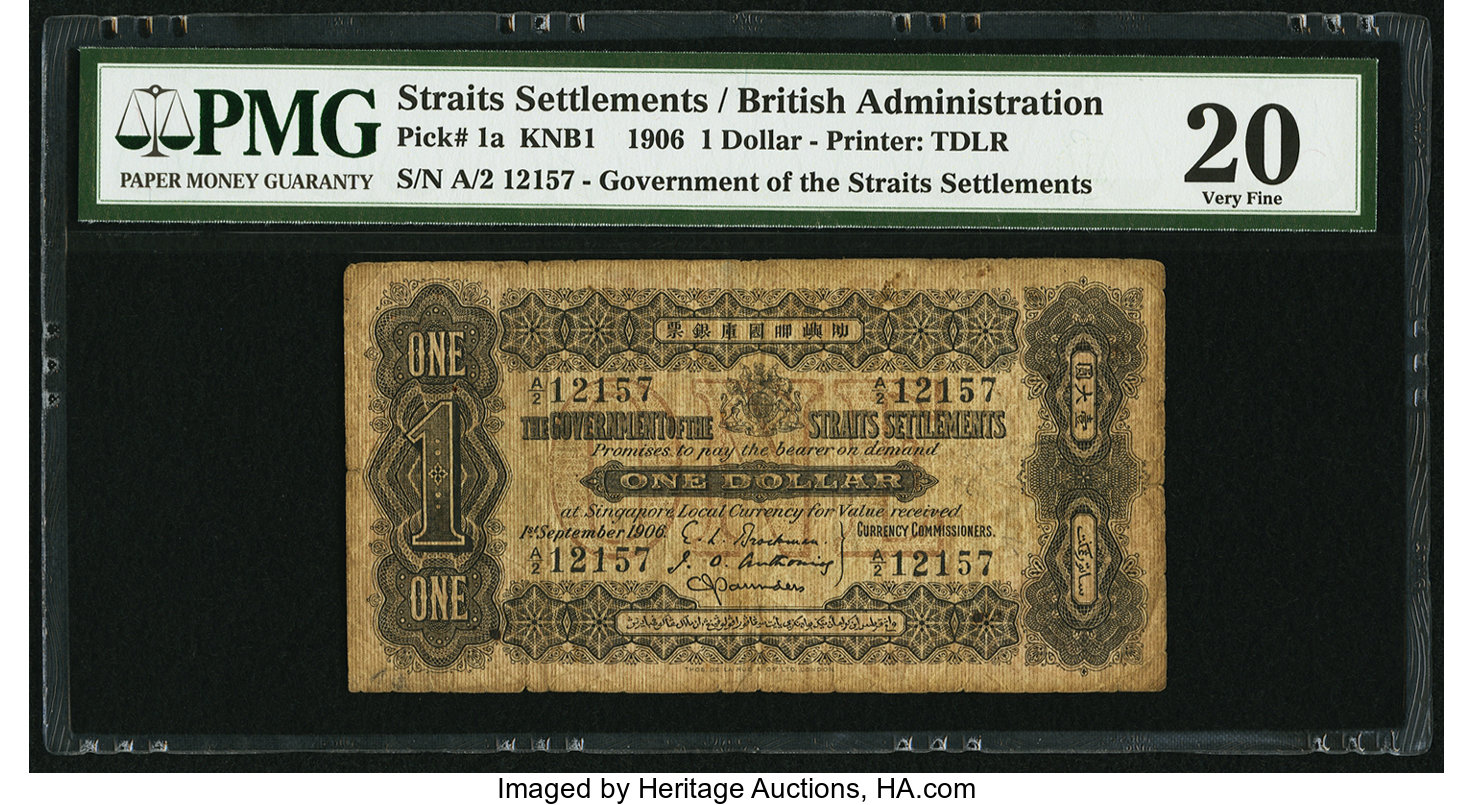 image for: Straits Settlements  1 dollar(B103f)