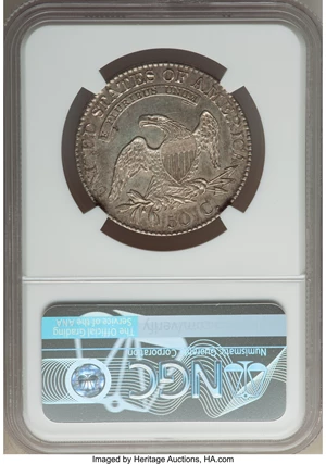 image for: 1823 50C Ugly 3, O-110a, R.1, MS62 NGC. NGC Census: (1/1). PCGS Population: (0/5). CDN: $8,000 Whsle. Bid for NGC/PCGS MS62...