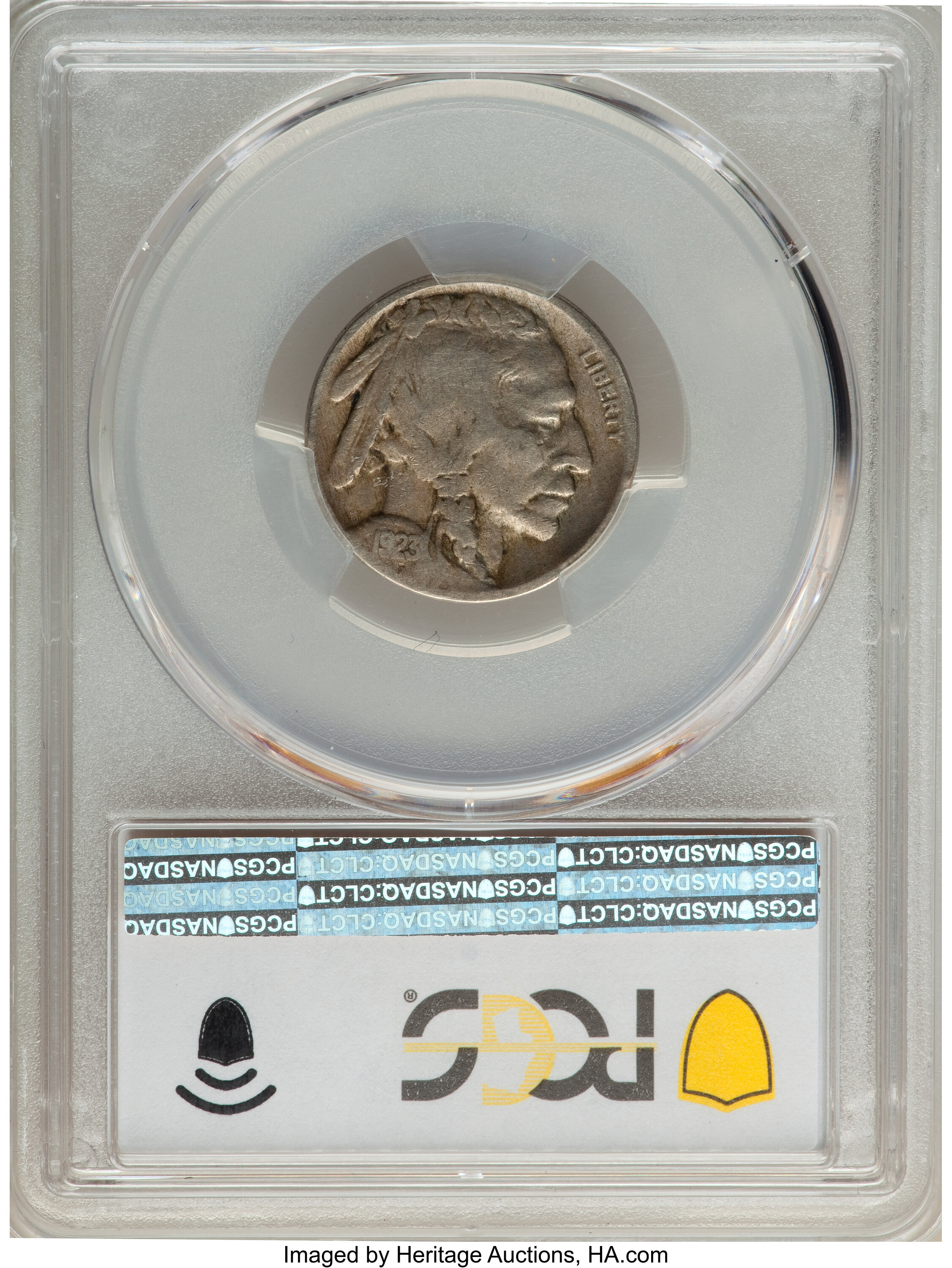 1923 5c VG10 thumbnail 2