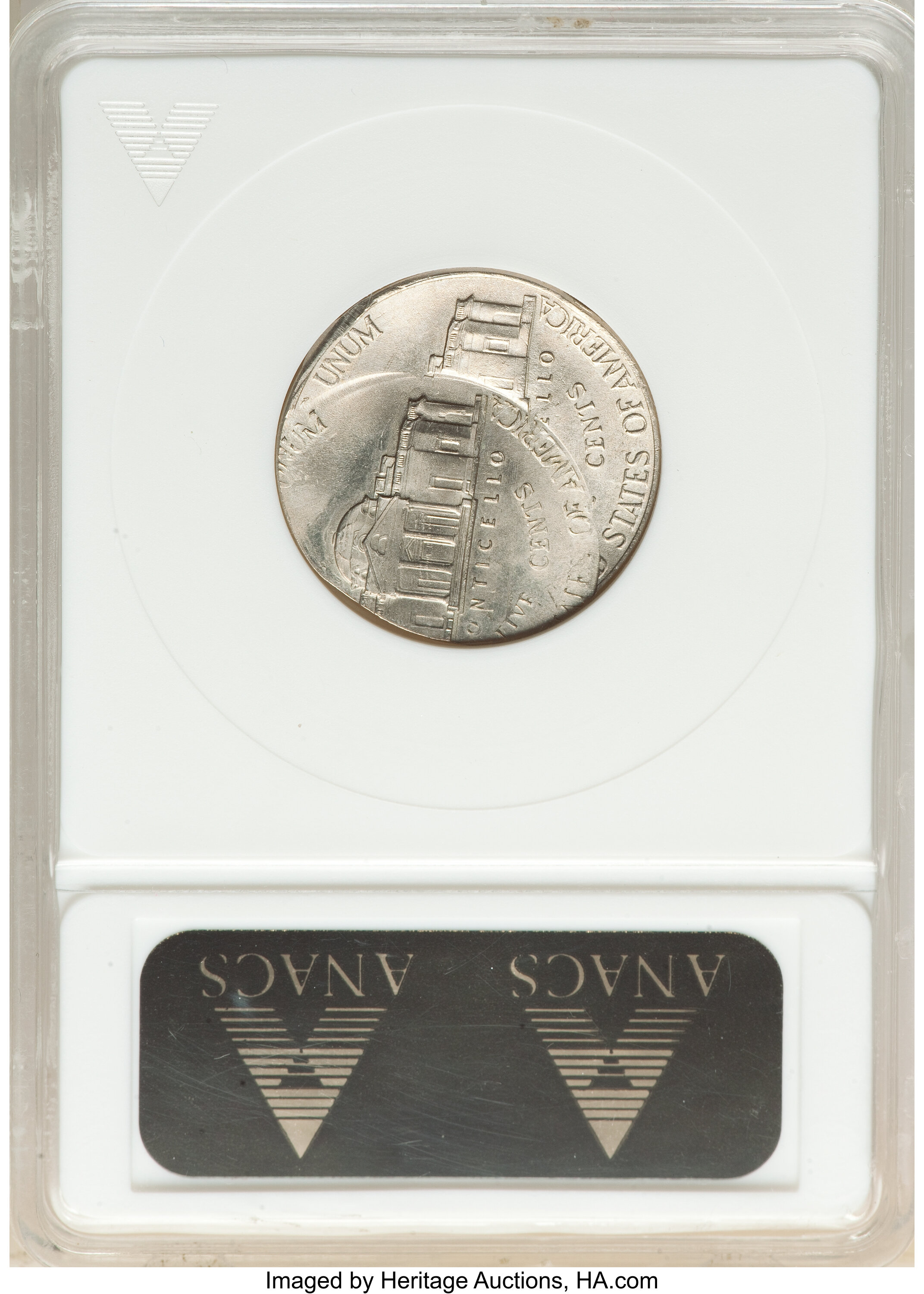 image for: 2000-P 5C Jefferson Nickel -- Triple Struck -- MS65 ANACS....
